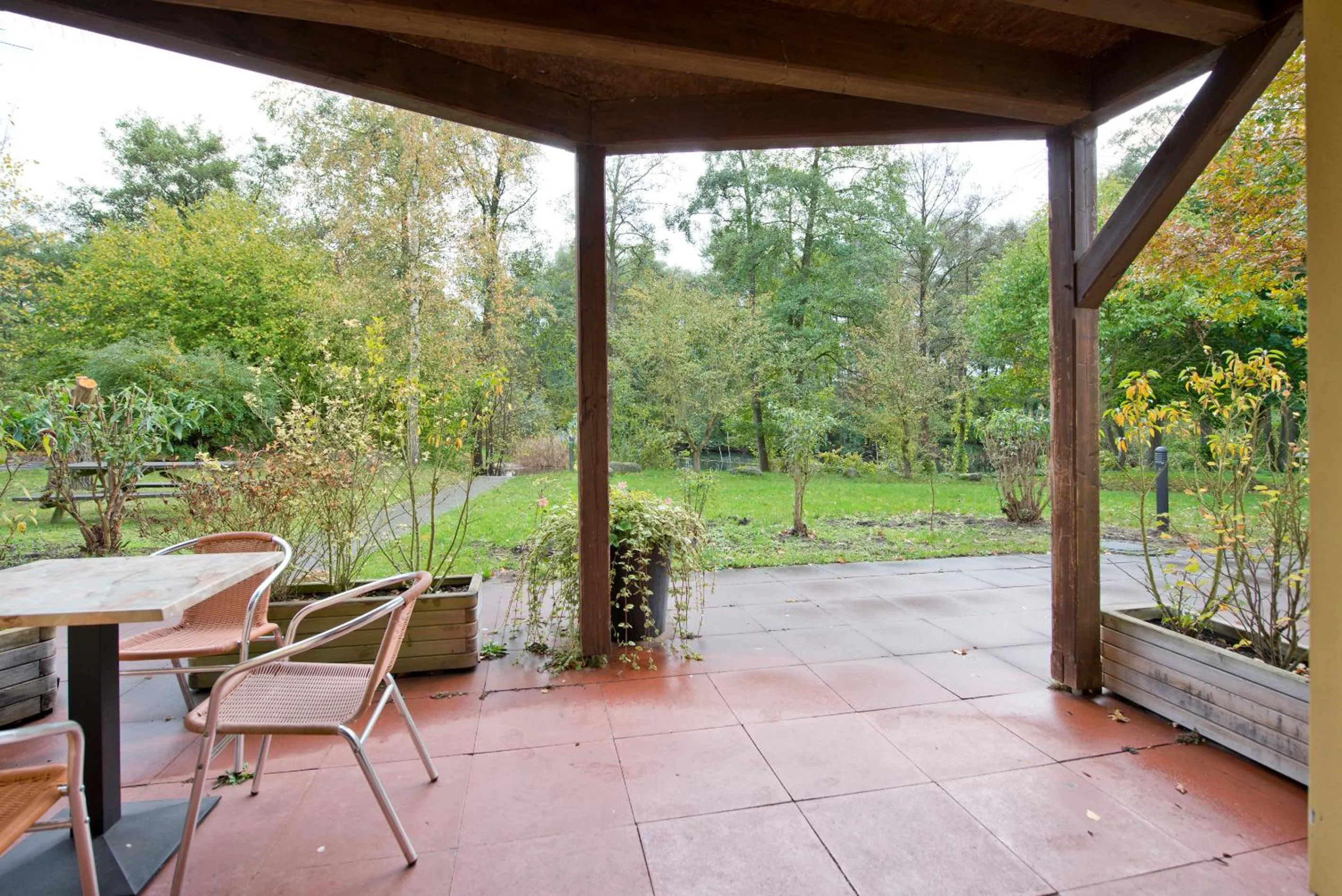 Balcony/Terrace in Müritzparadies - Feriendorf Alte Fahrt