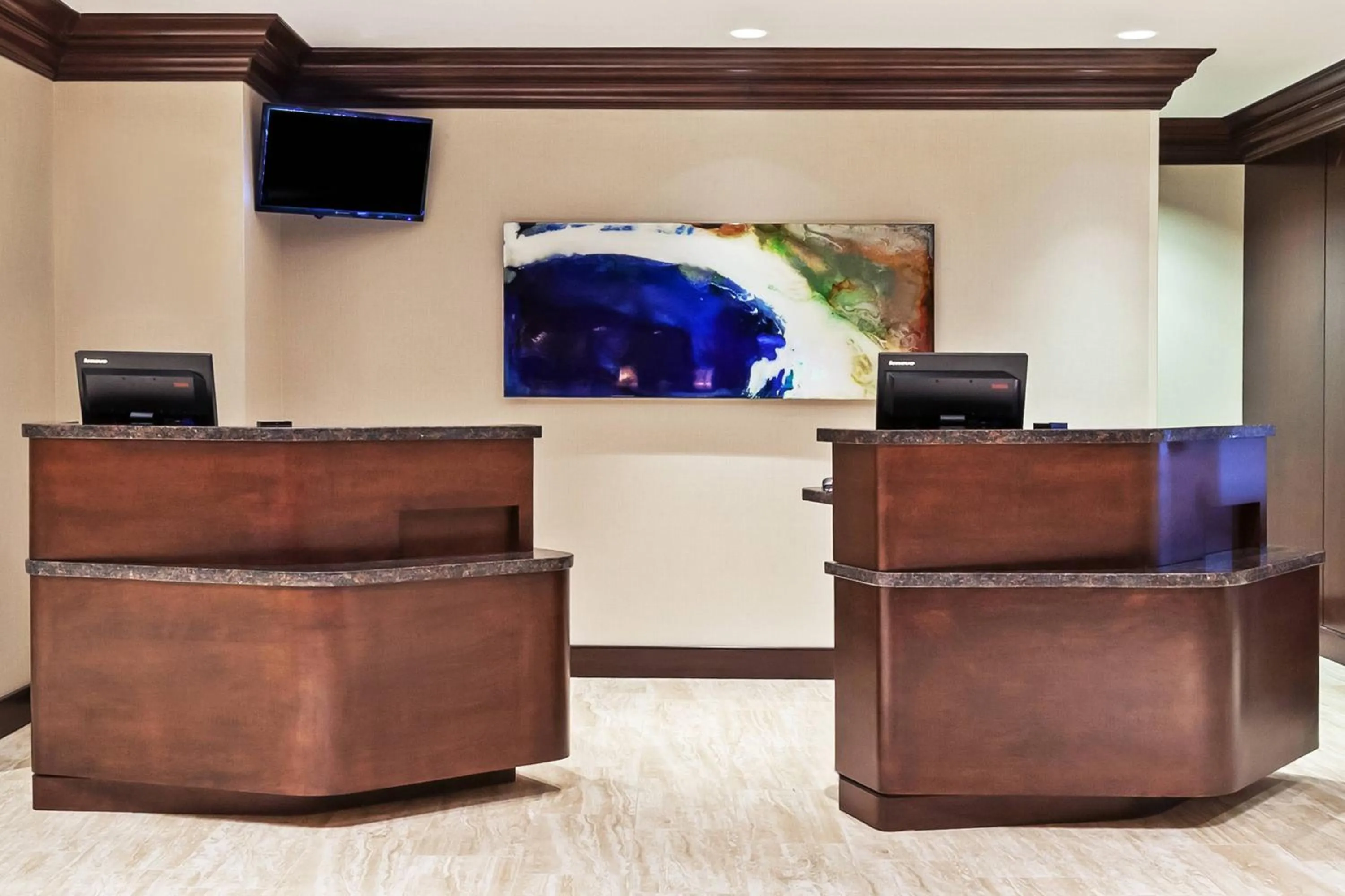 Lobby or reception in Courtyard Houston I-10 West/Park Row