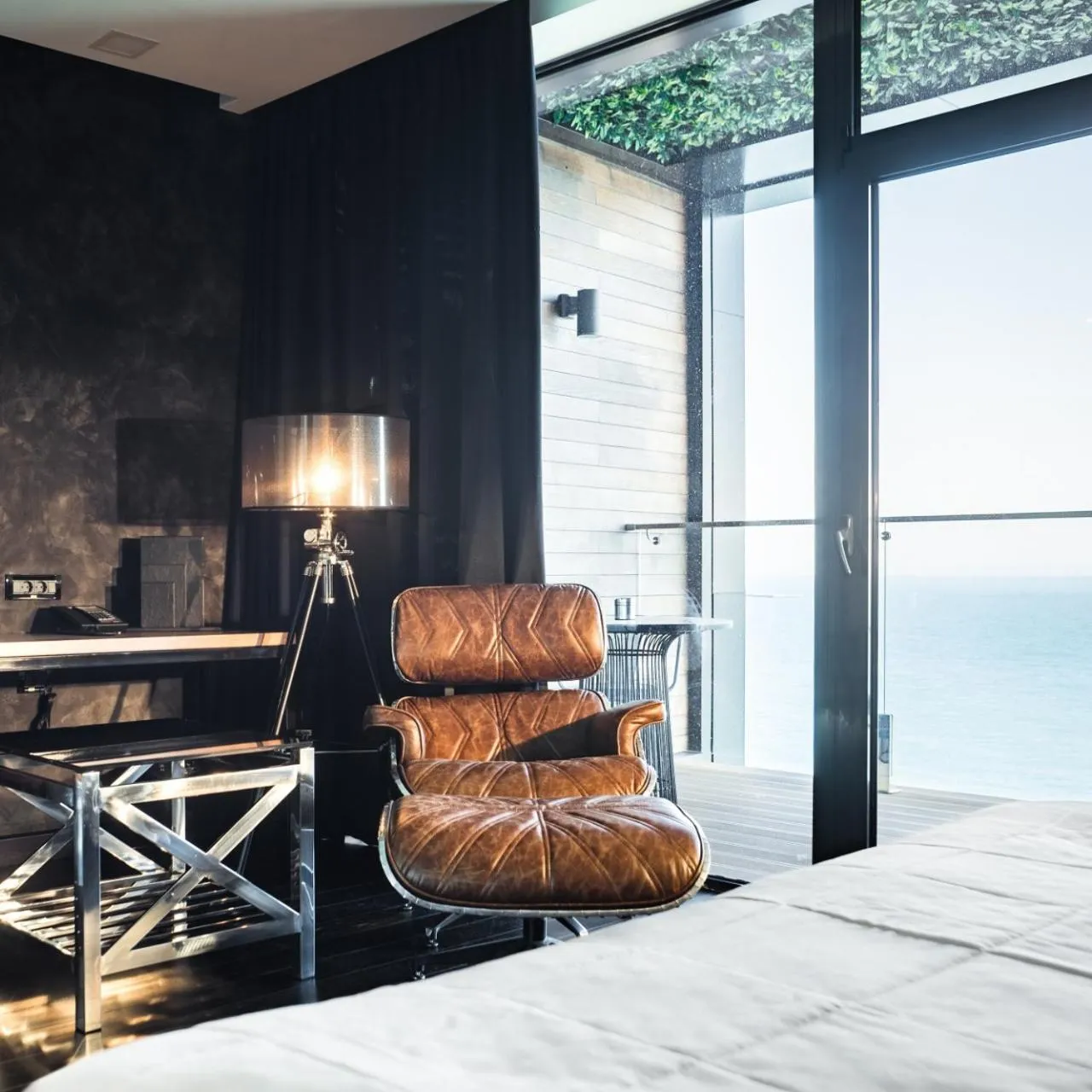 Decorative detail in M1 Club Hotel