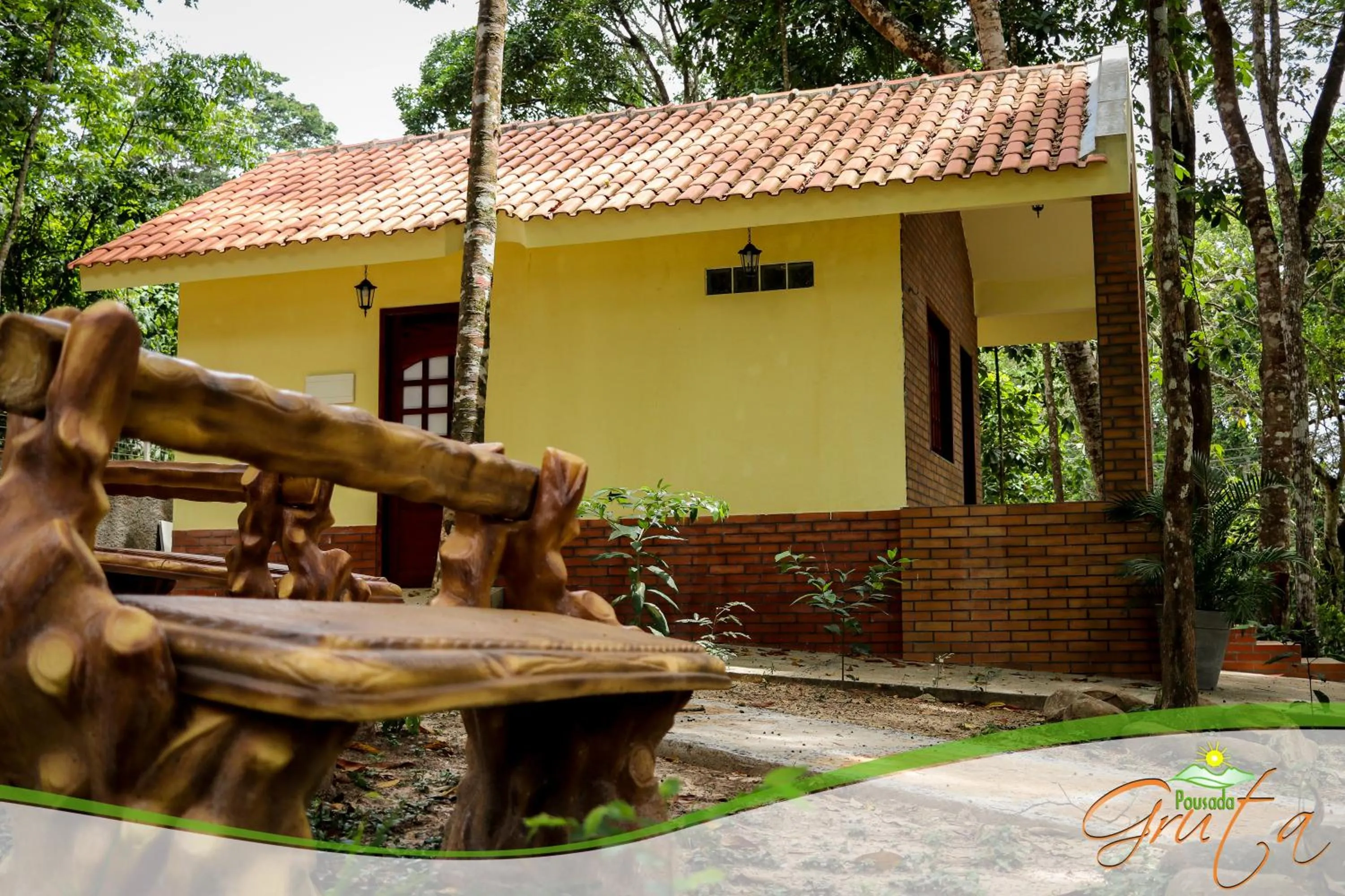 Property building in Pousada Gruta