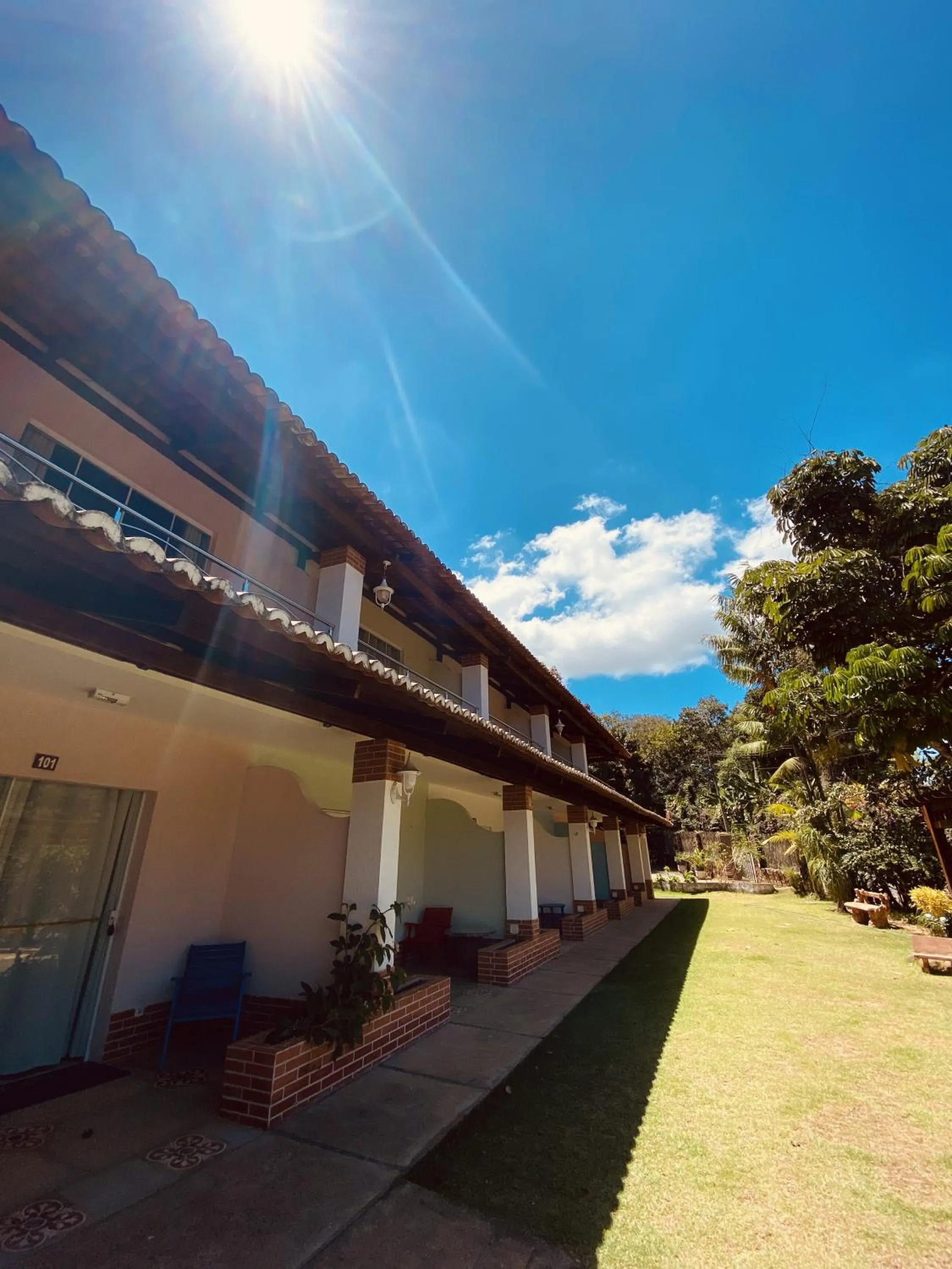 Property building in Pousada Gruta