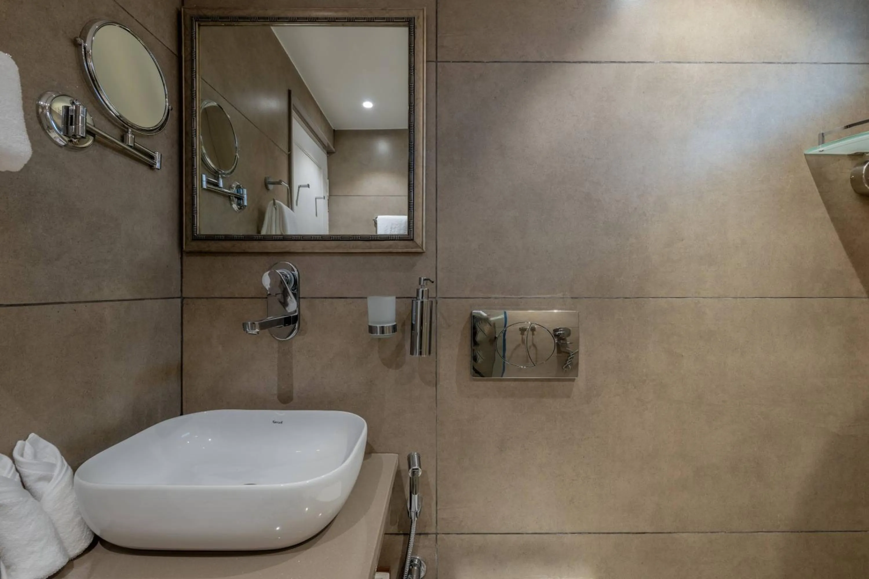 Bathroom in juSTa Luxe Kashi Parampara, Varanasi