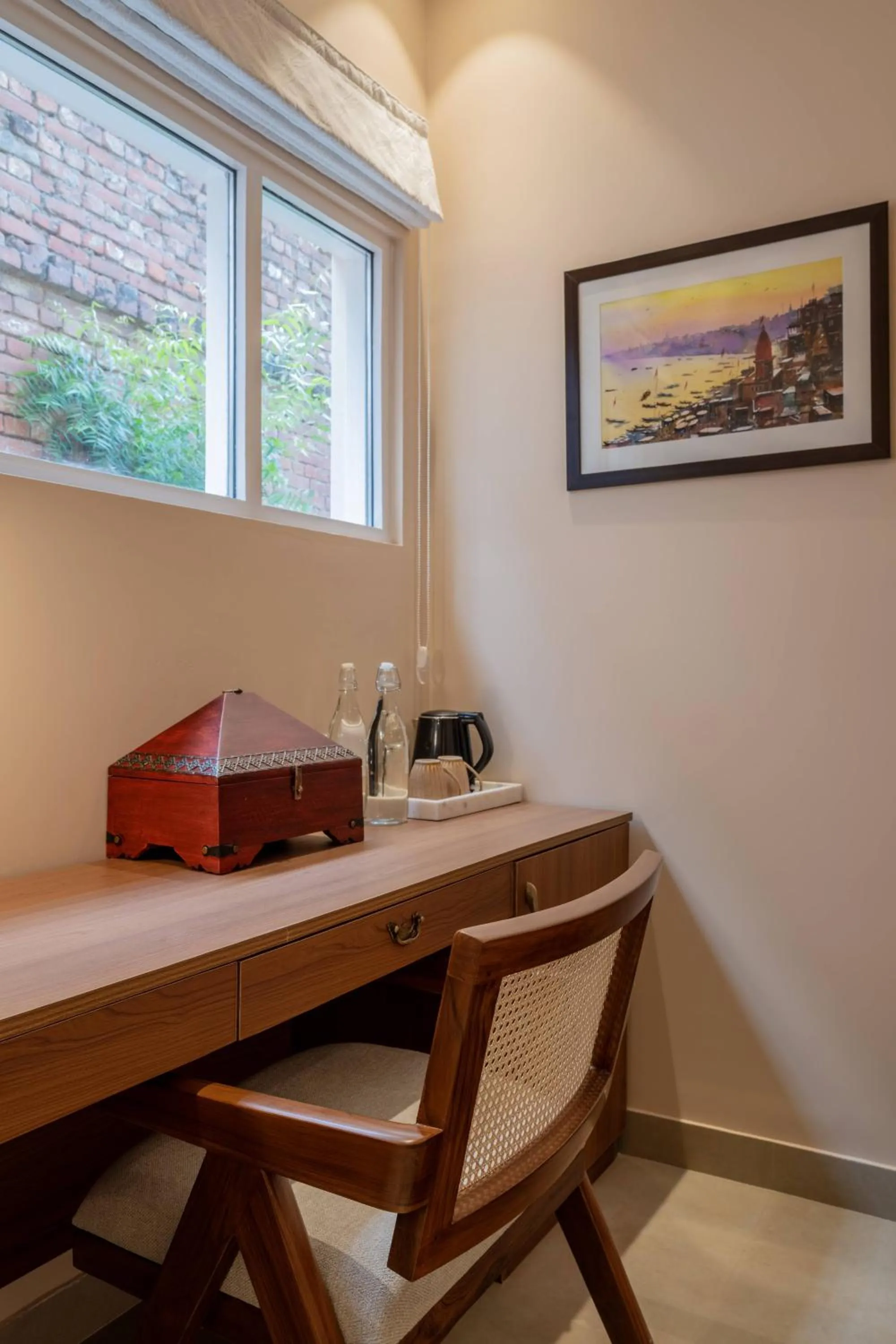 Living room in juSTa Luxe Kashi Parampara, Varanasi