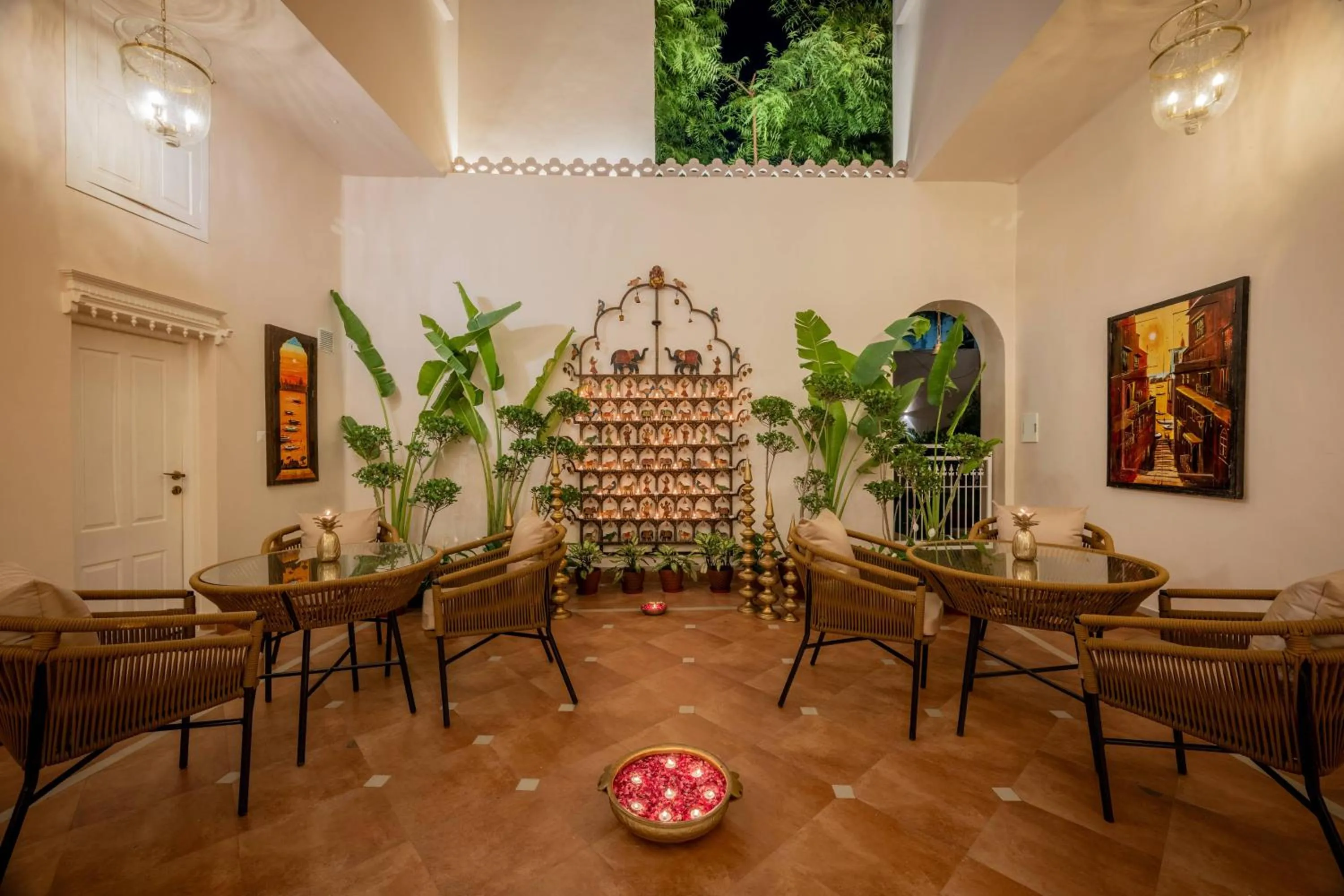 Lobby or reception in juSTa Luxe Kashi Parampara, Varanasi