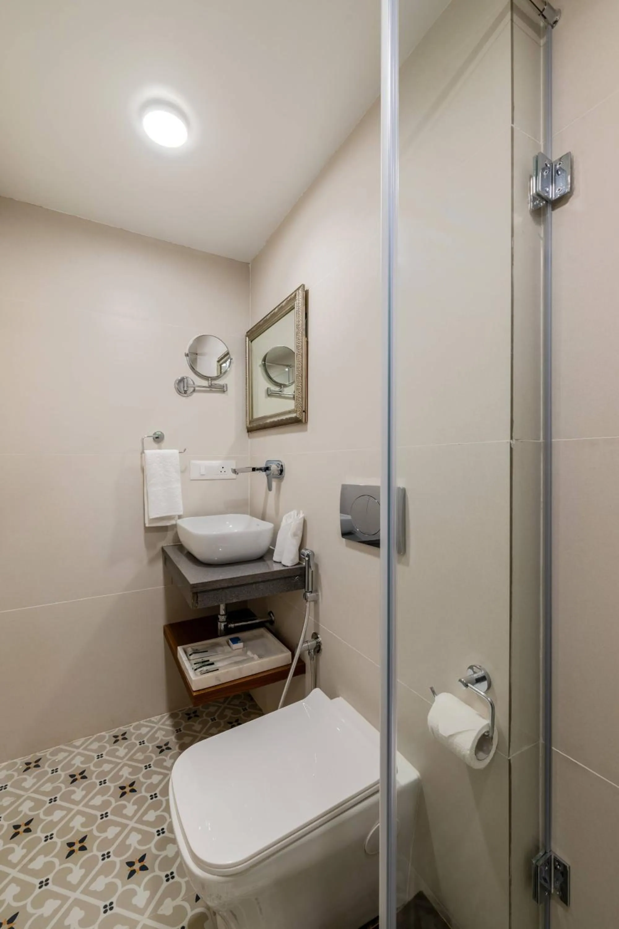 Bathroom in juSTa Luxe Kashi Parampara, Varanasi