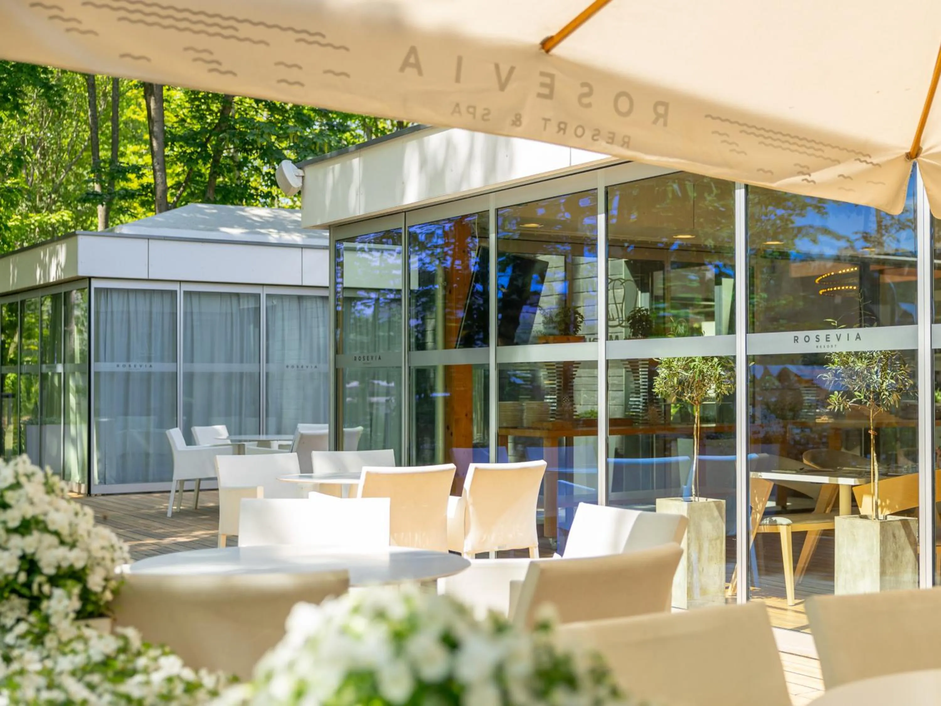 Patio in Rosevia Resort & Spa