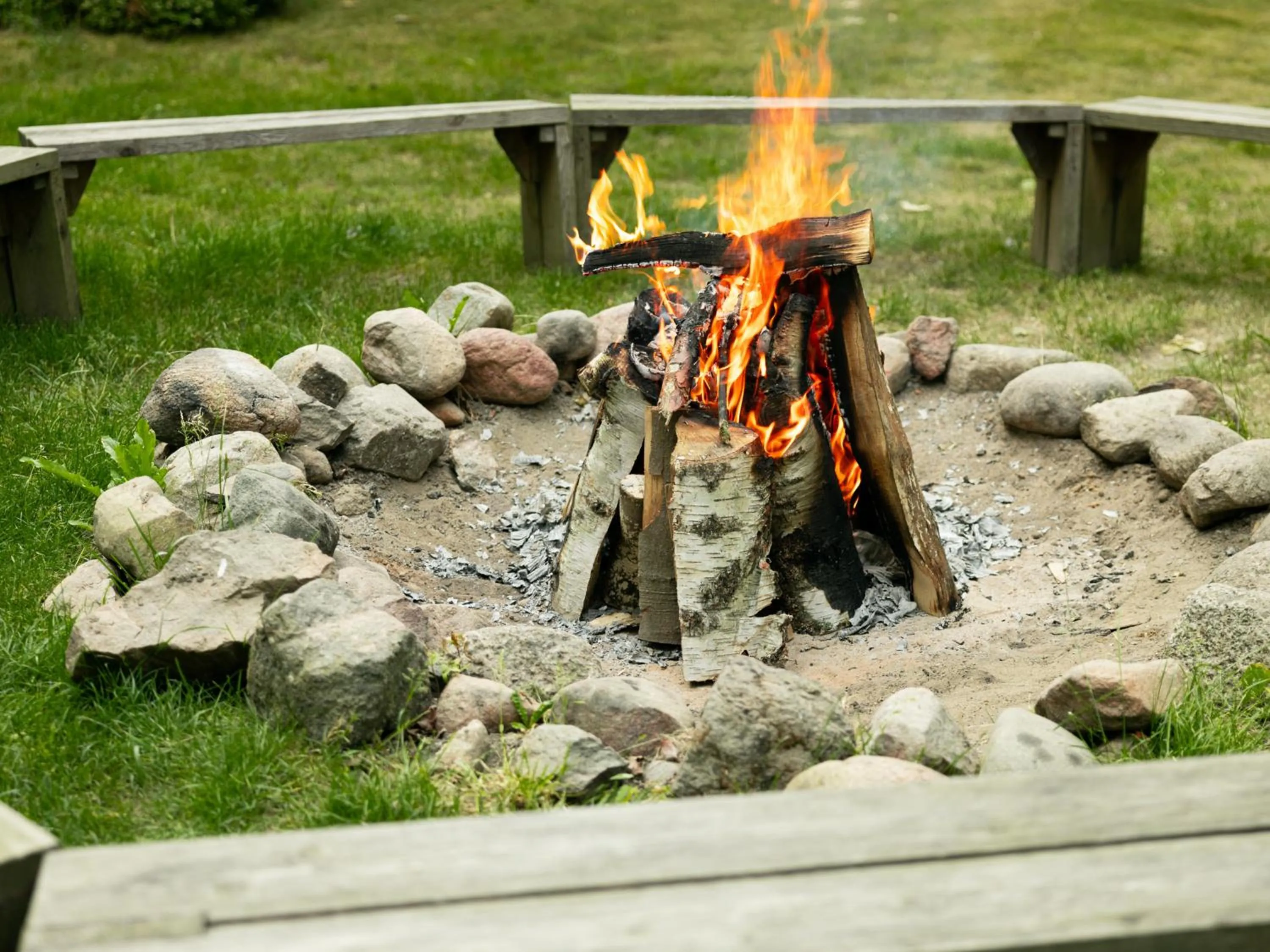 BBQ facilities in Rosevia Resort & Spa