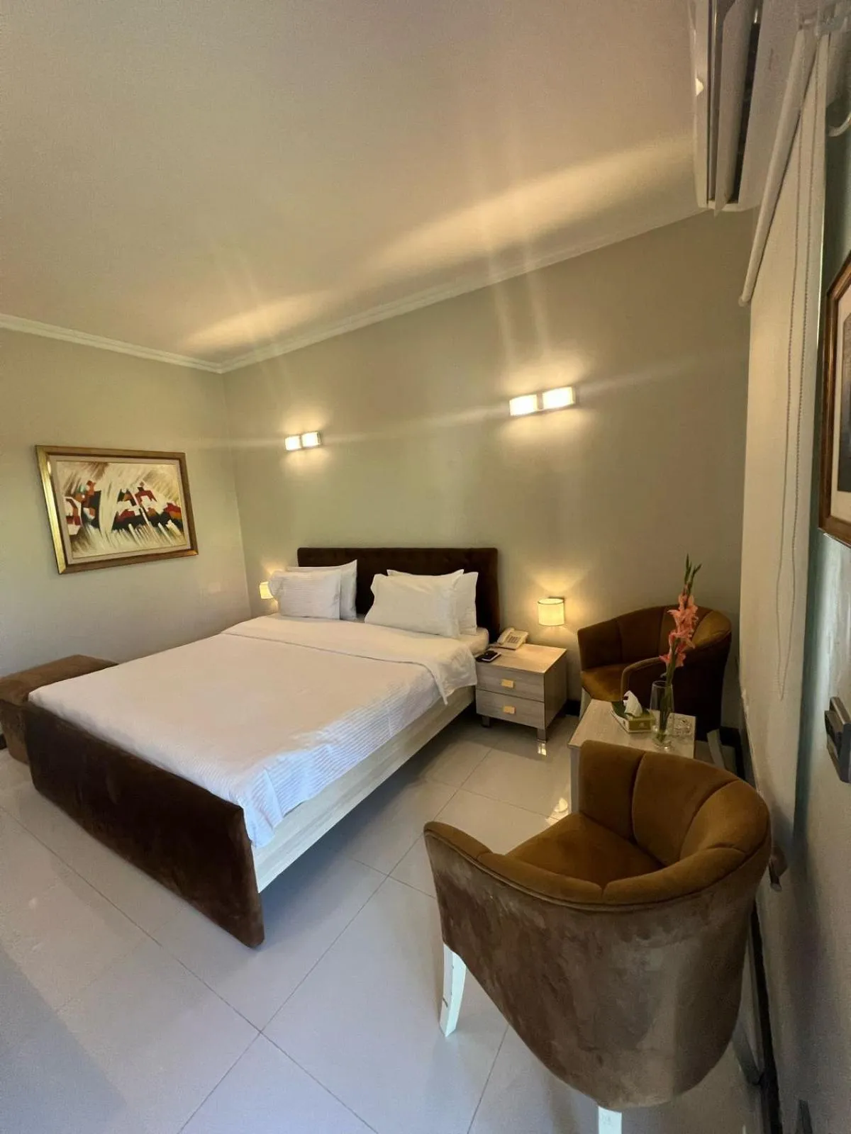 Bed in Airport Hotel