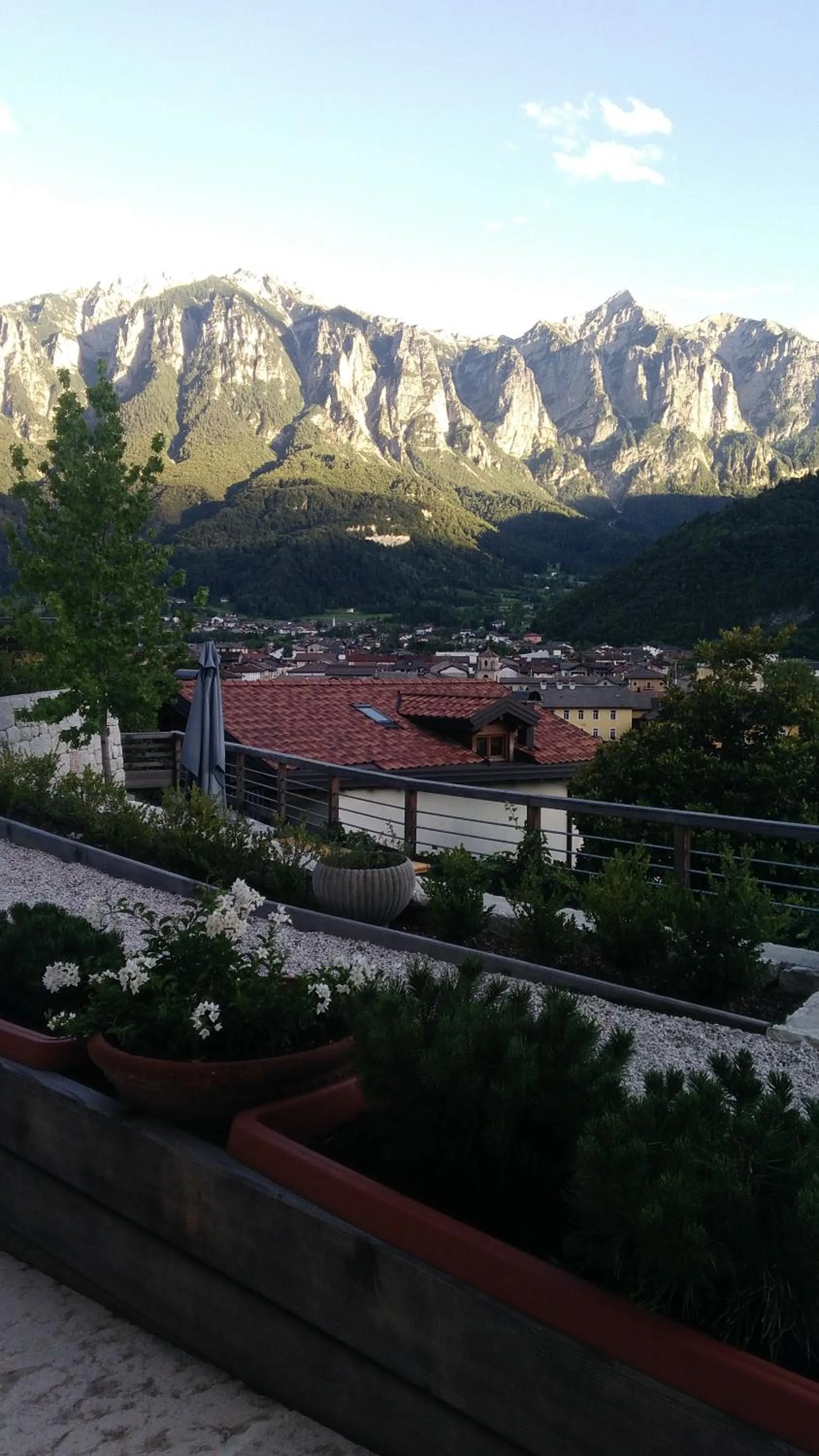 Natural landscape in La Villa degli Orti