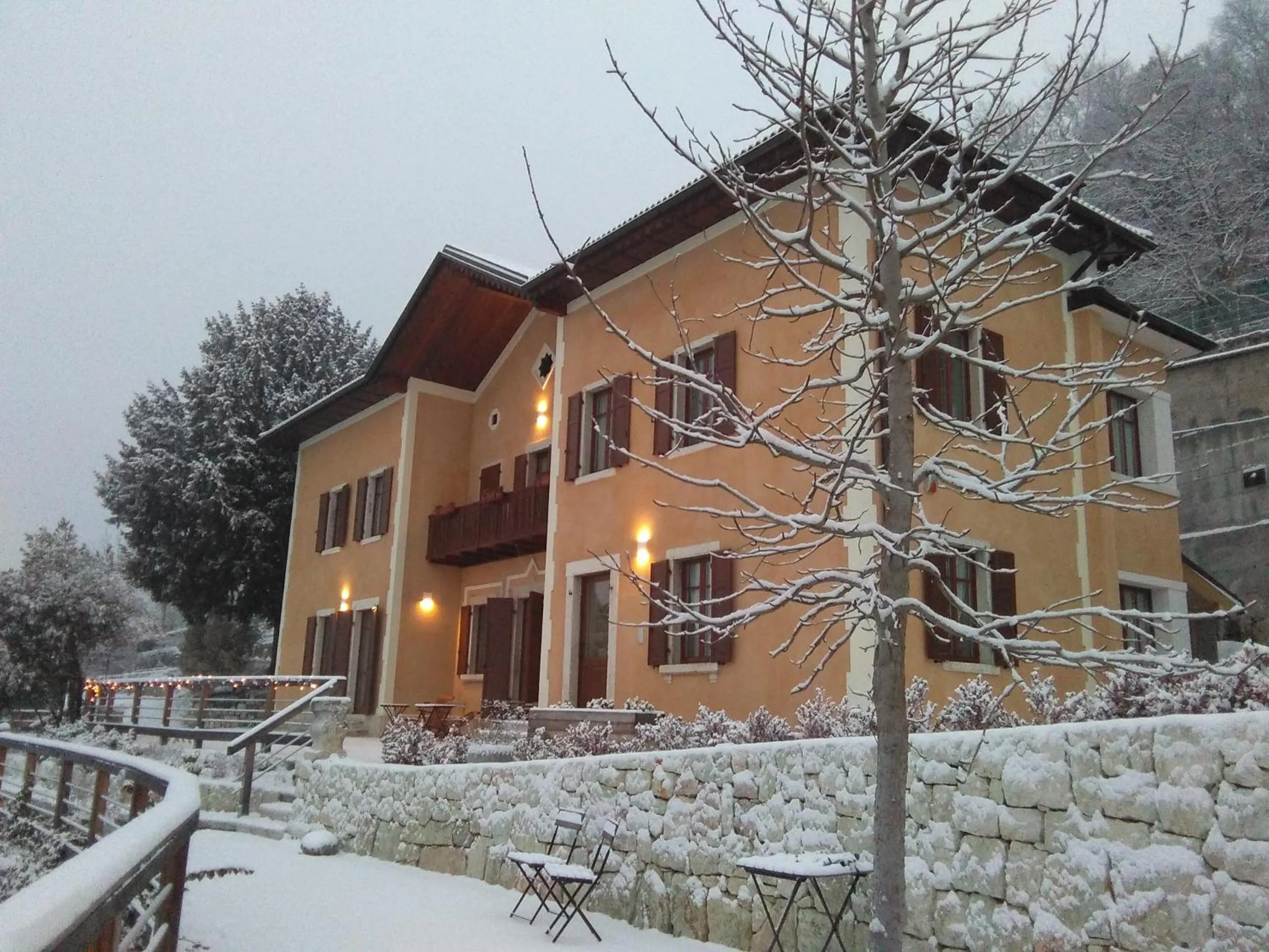 Winter in La Villa degli Orti