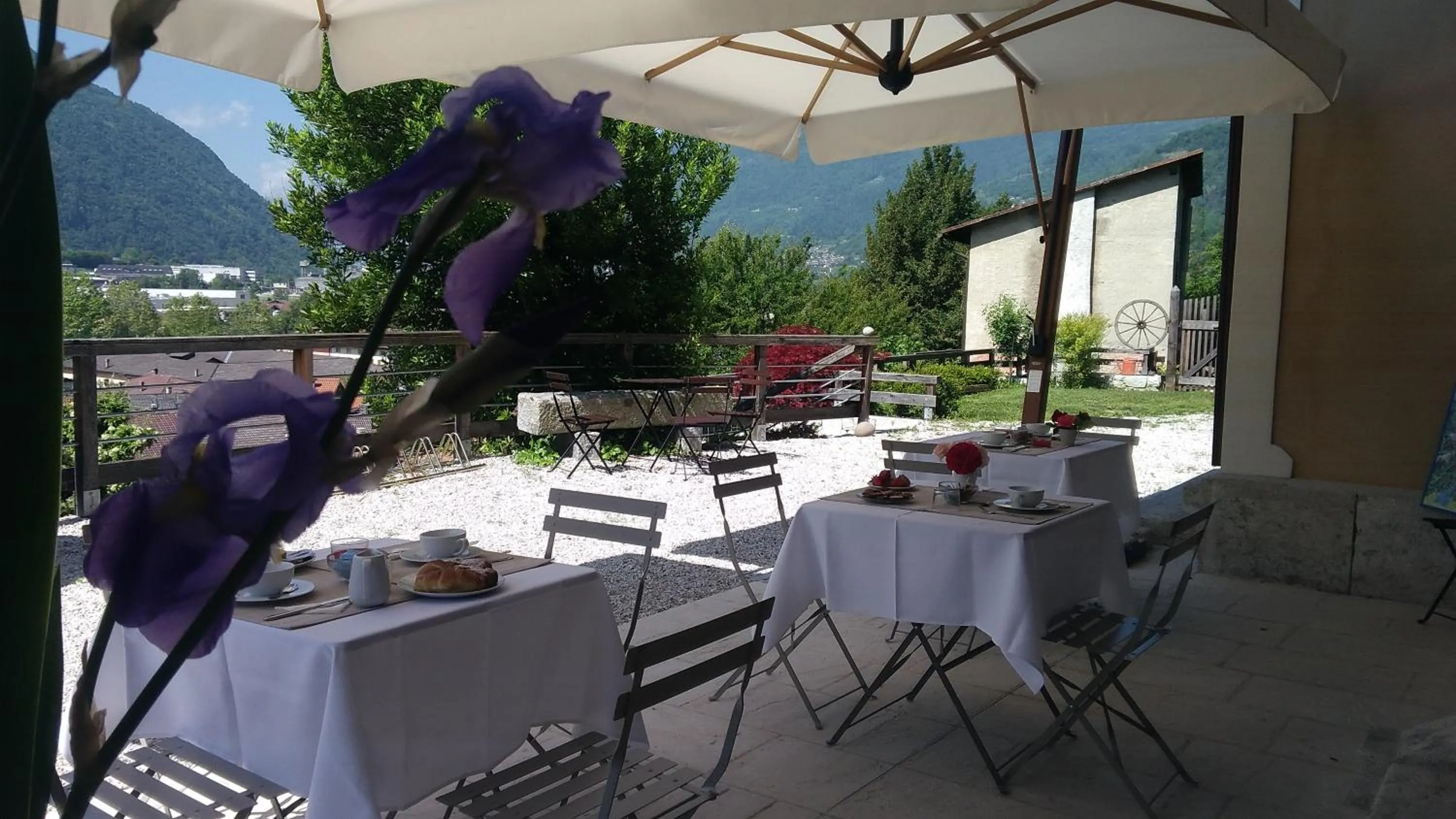 Patio in La Villa degli Orti