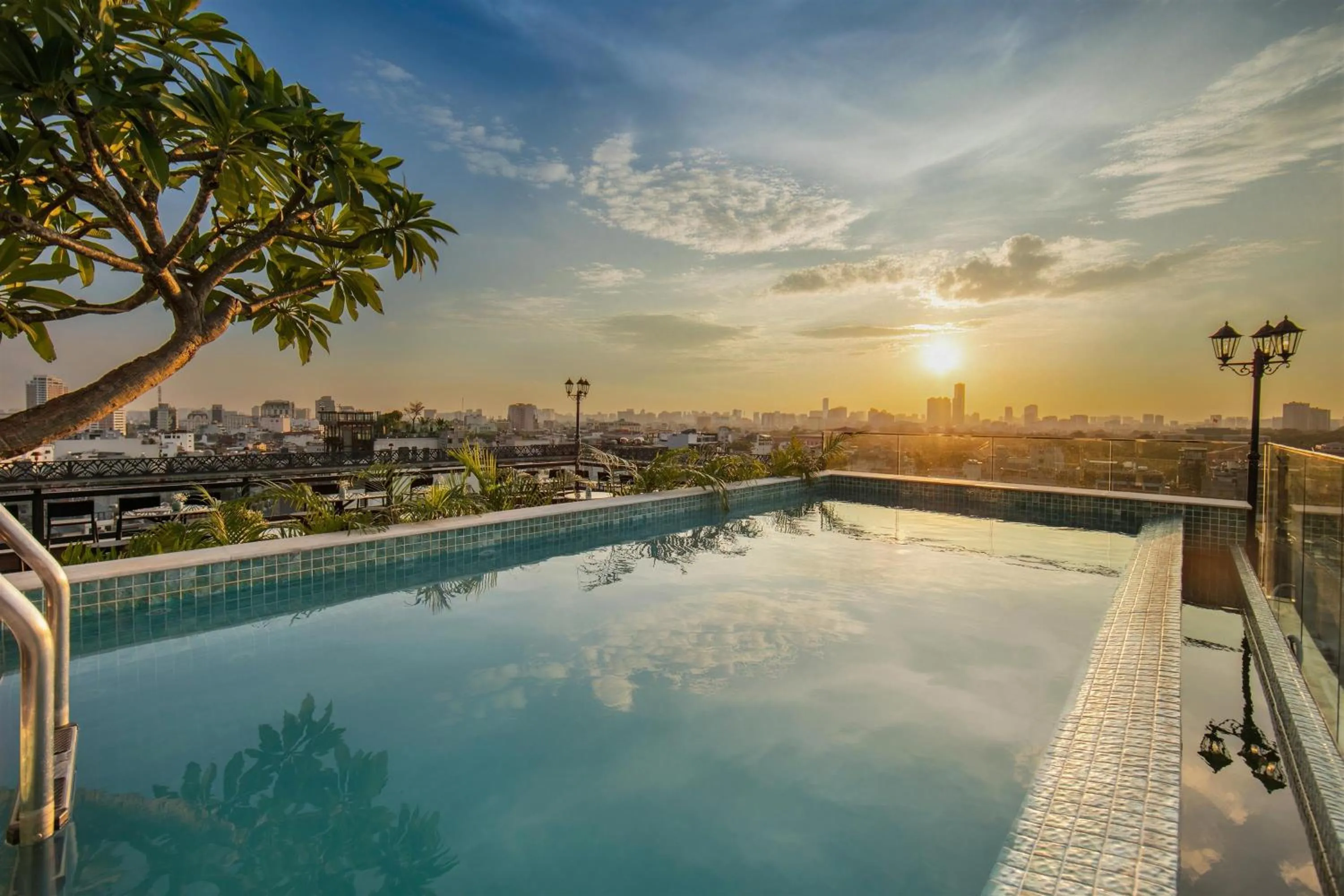 Swimming pool in Proverb Hotel Hanoi