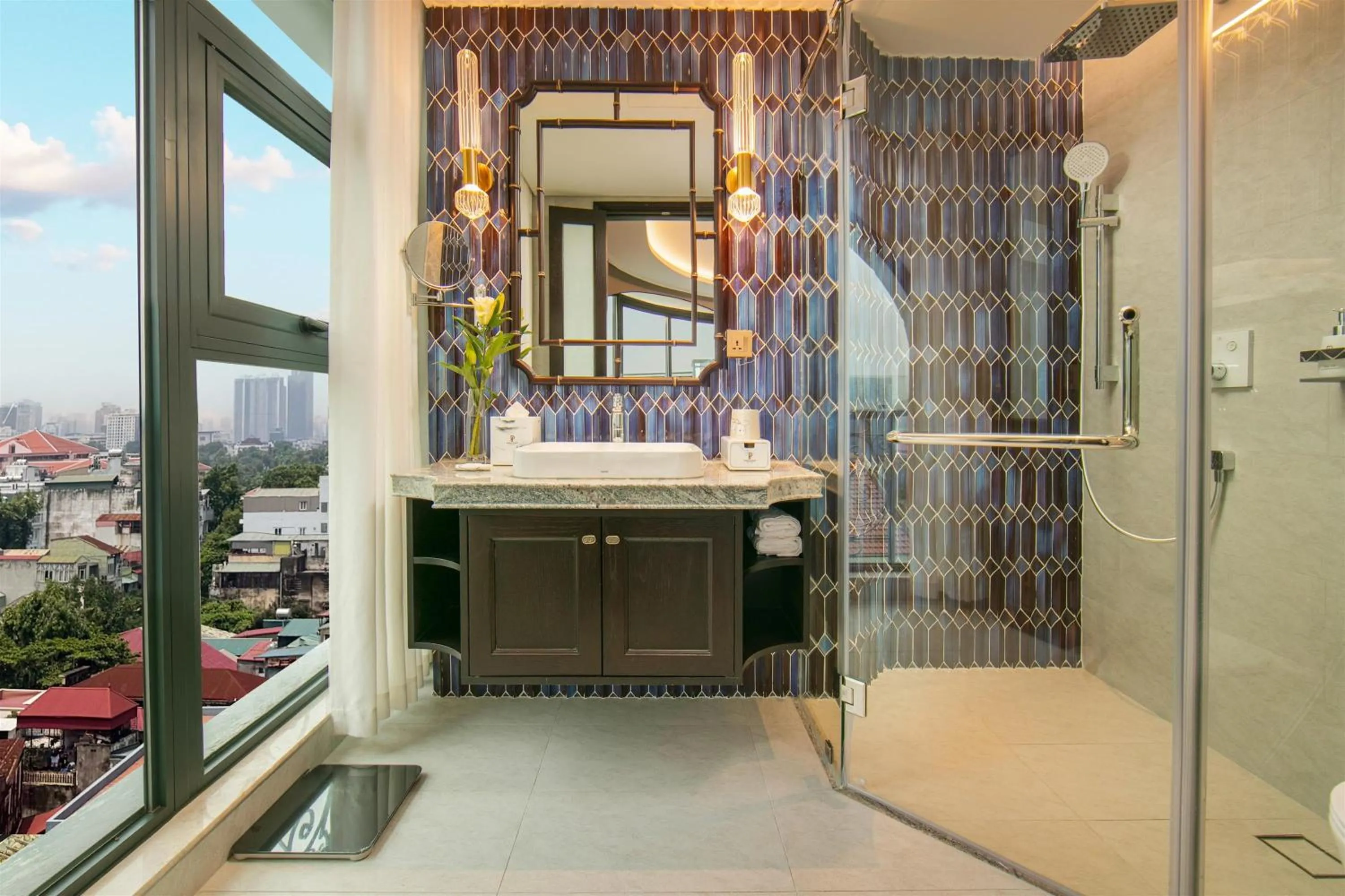 Bathroom in Proverb Hotel Hanoi