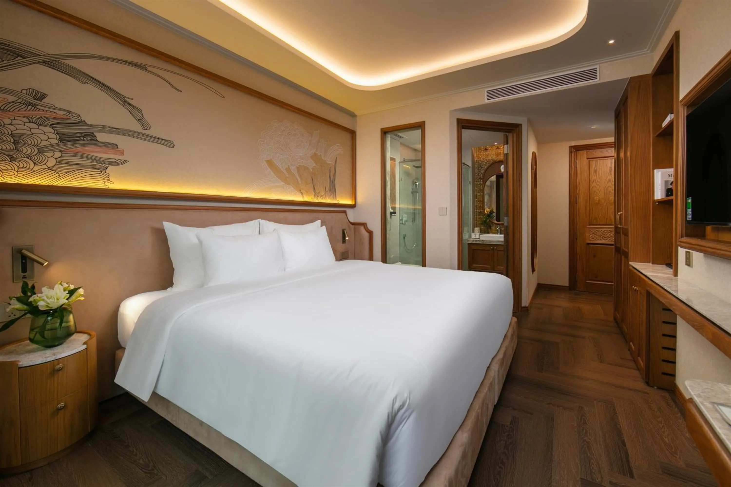 Photo of the whole room, Bed in Proverb Hotel Hanoi