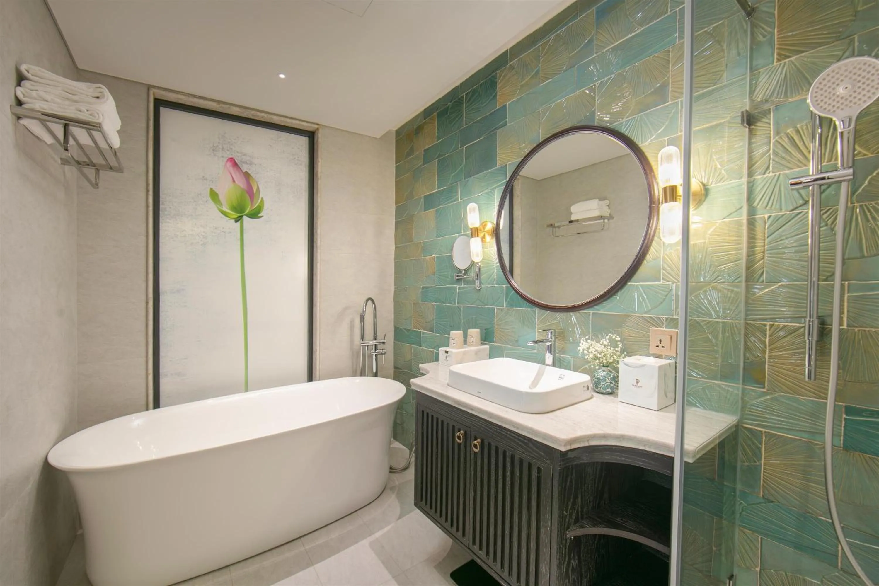 Bathroom in Proverb Hotel Hanoi