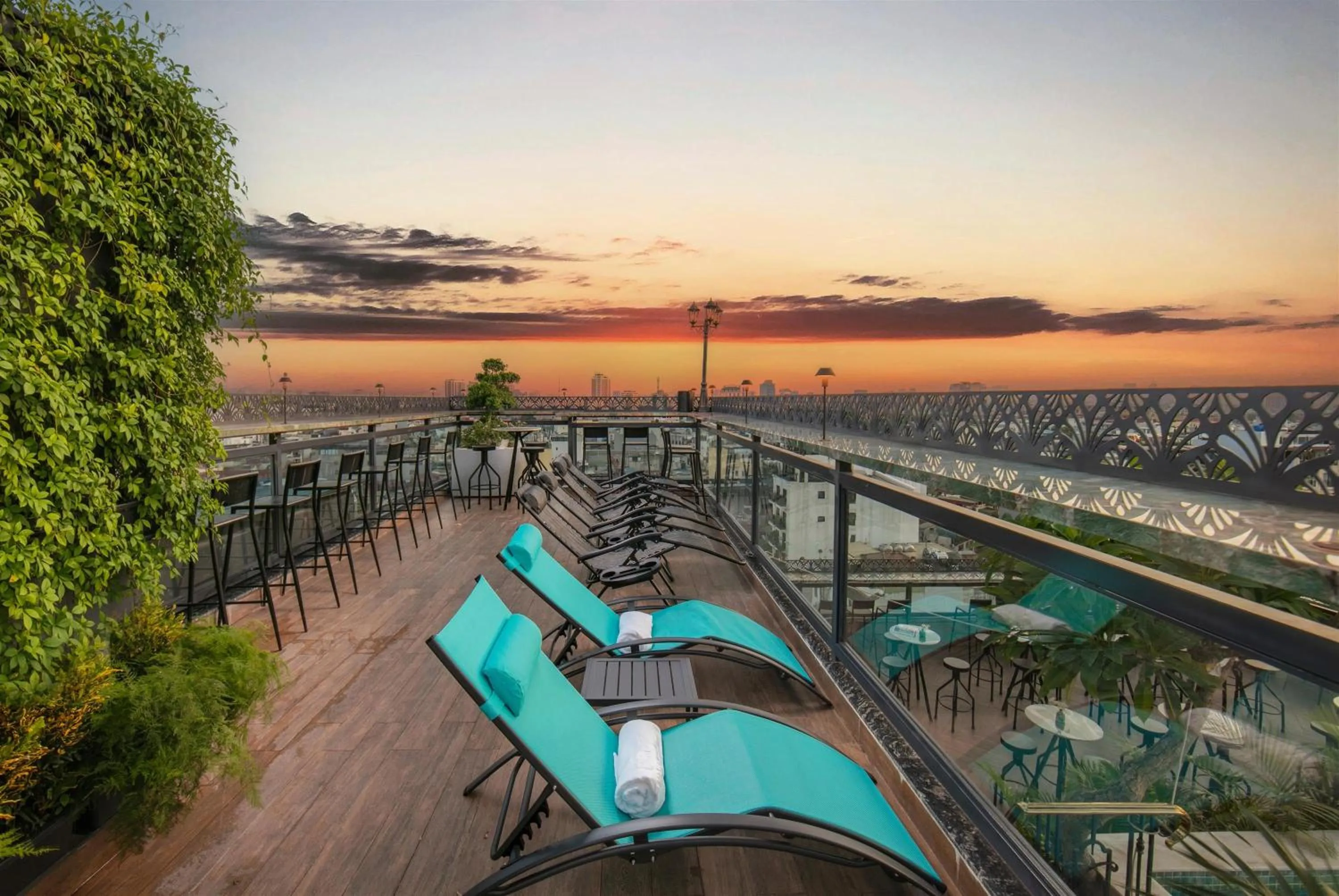 Swimming pool in Proverb Hotel Hanoi