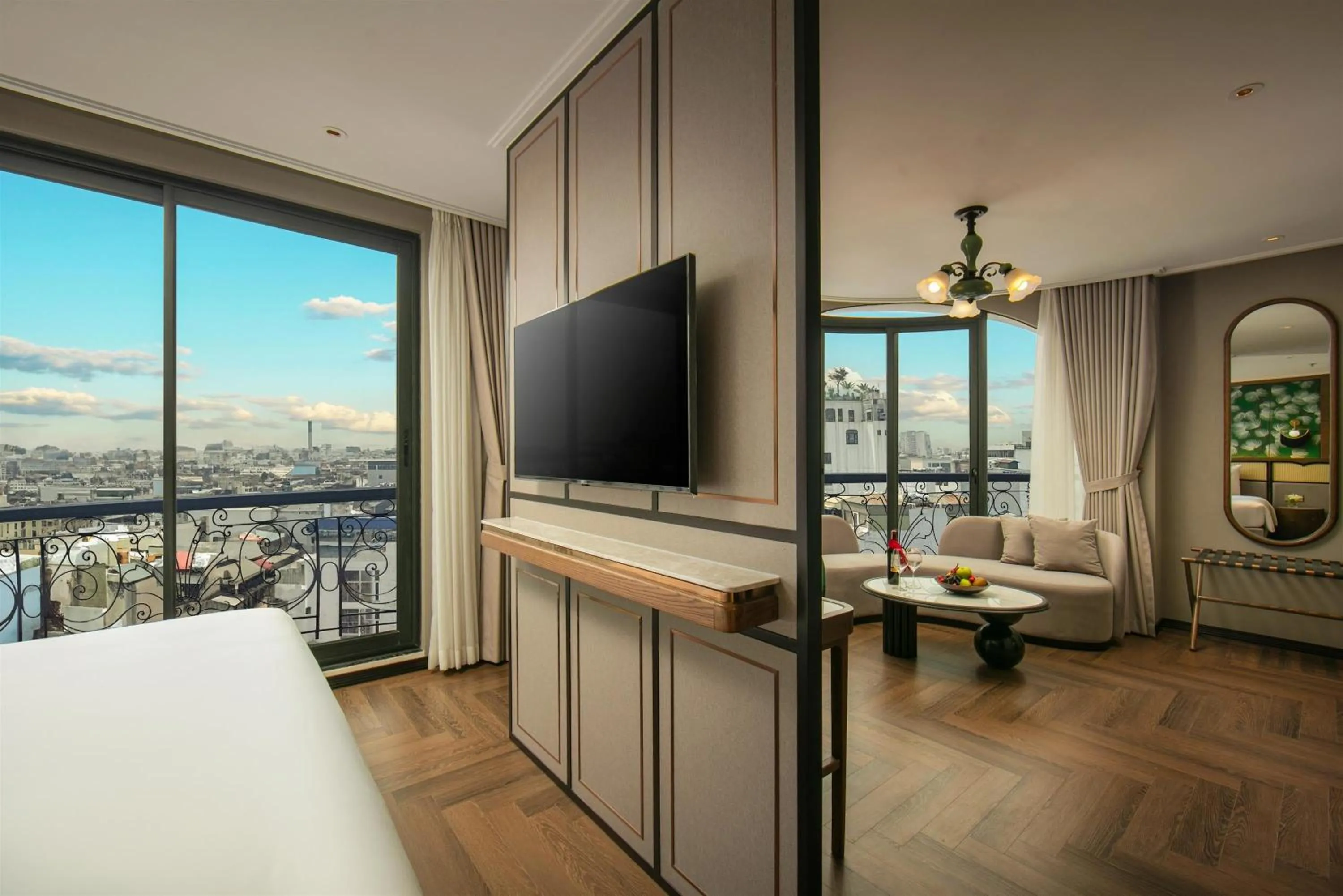 View (from property/room), Bed in Proverb Hotel Hanoi