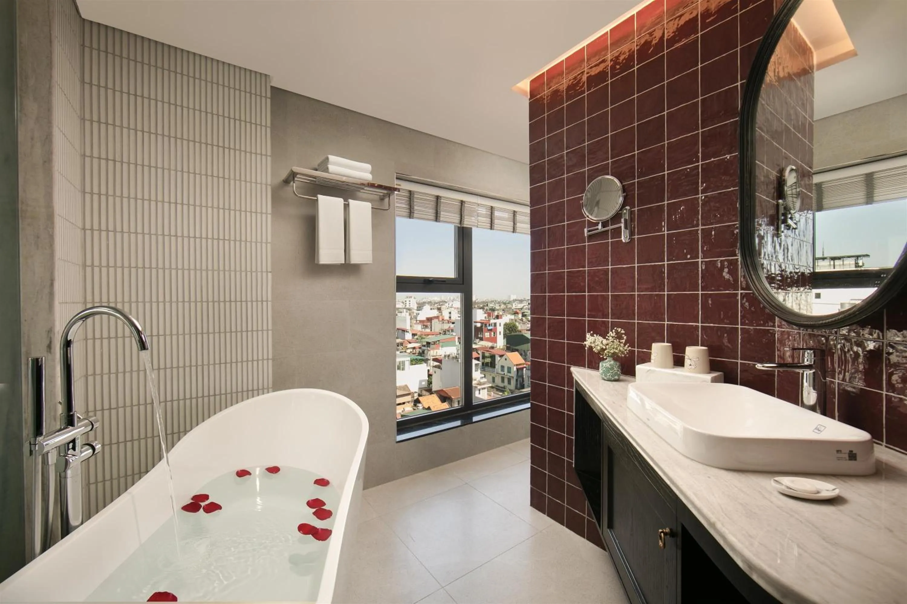 Bathroom in Proverb Hotel Hanoi