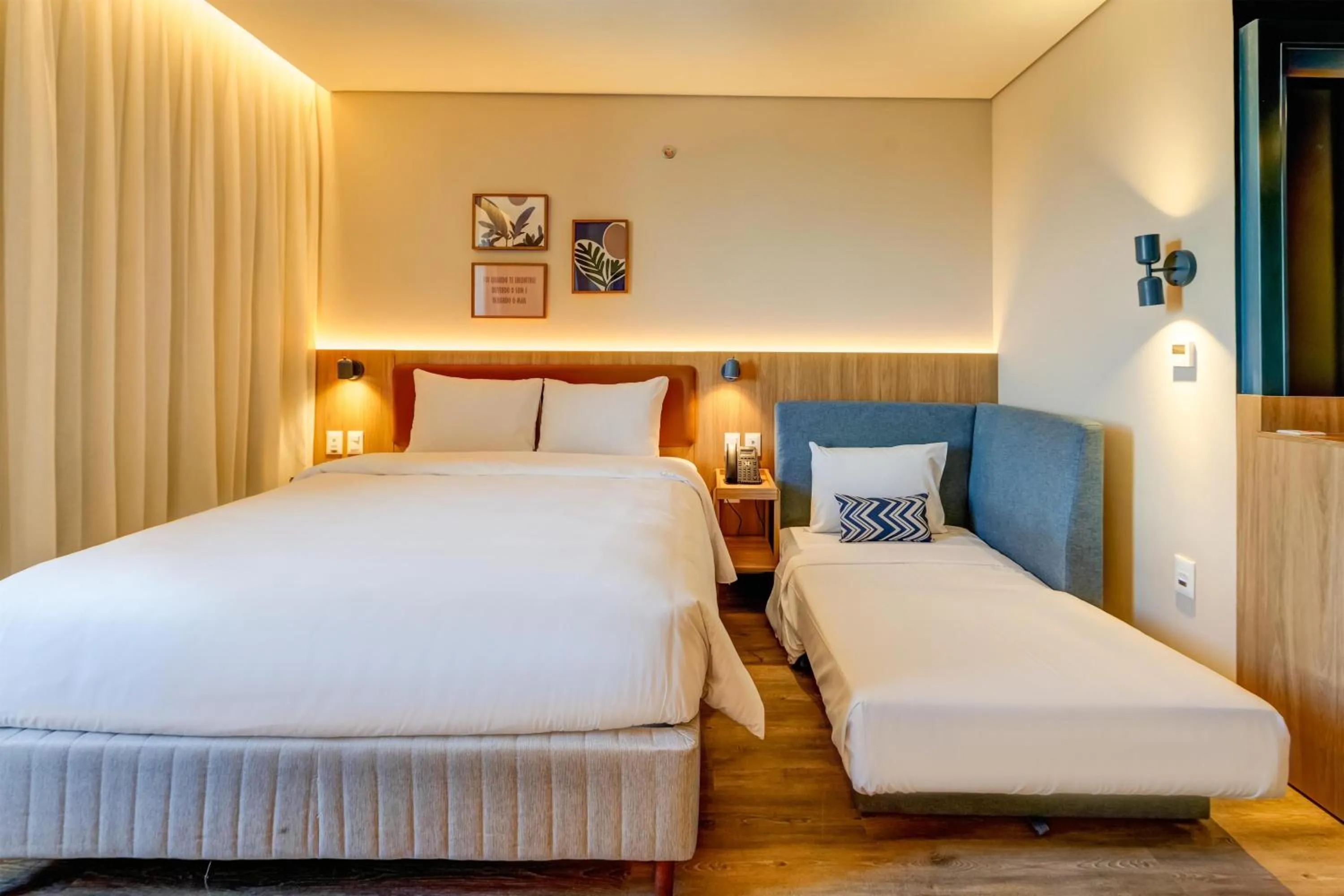 Bed in Hampton By Hilton Caraguatatuba Serramar