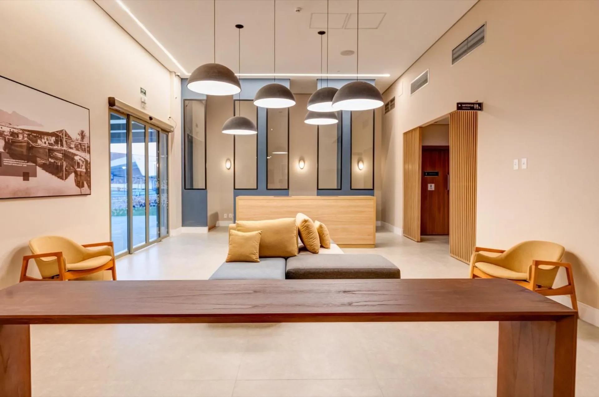 Living room in Hampton By Hilton Caraguatatuba Serramar