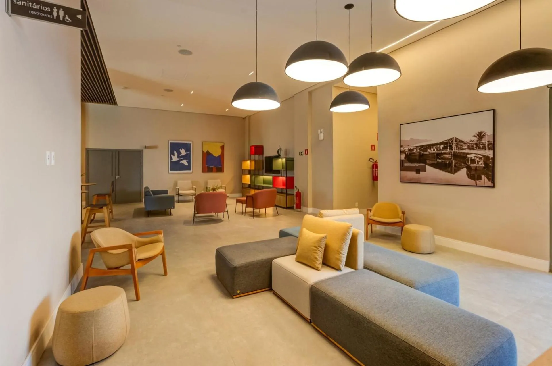 Living room in Hampton By Hilton Caraguatatuba Serramar