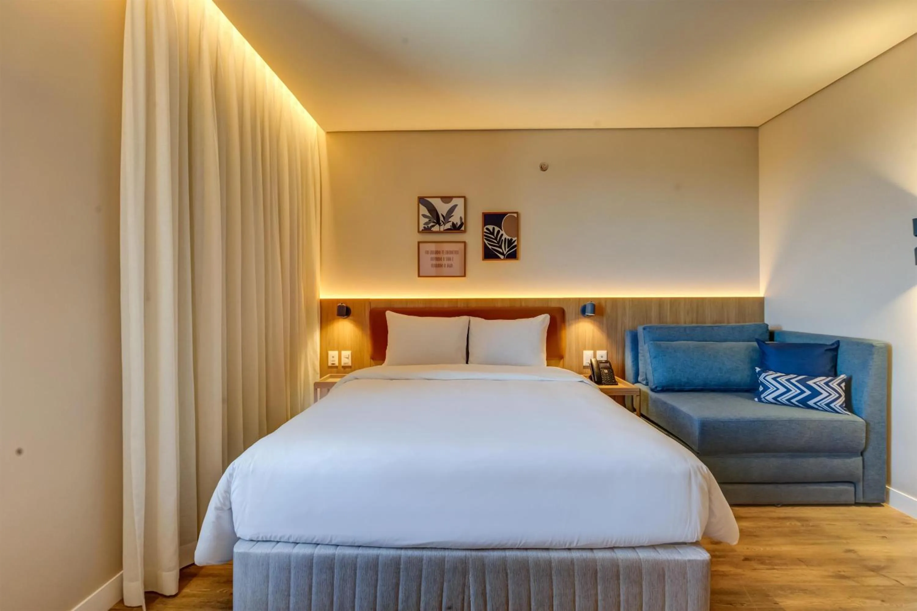 Bed in Hampton By Hilton Caraguatatuba Serramar