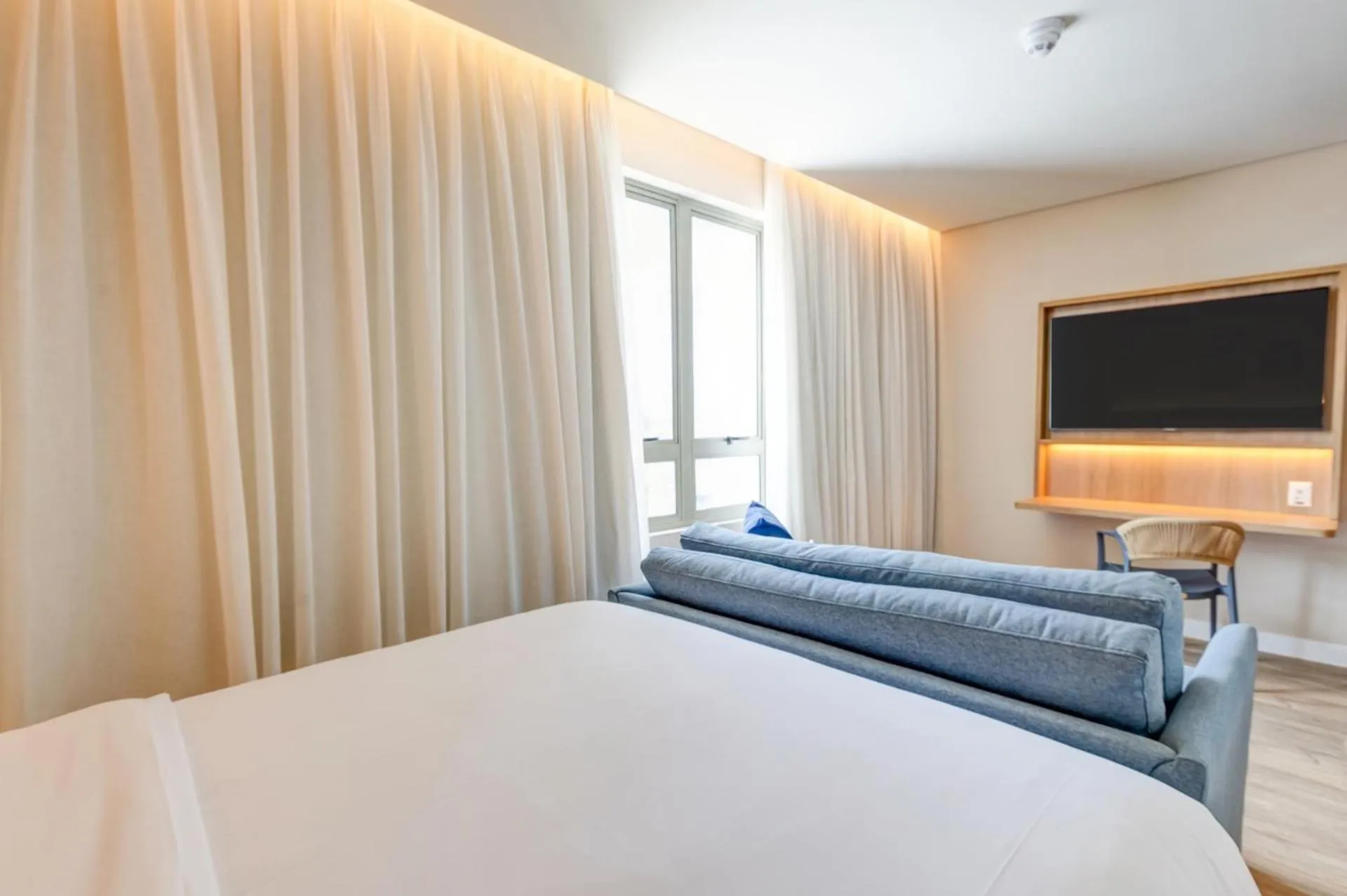 Bedroom, Bed in Hampton By Hilton Caraguatatuba Serramar