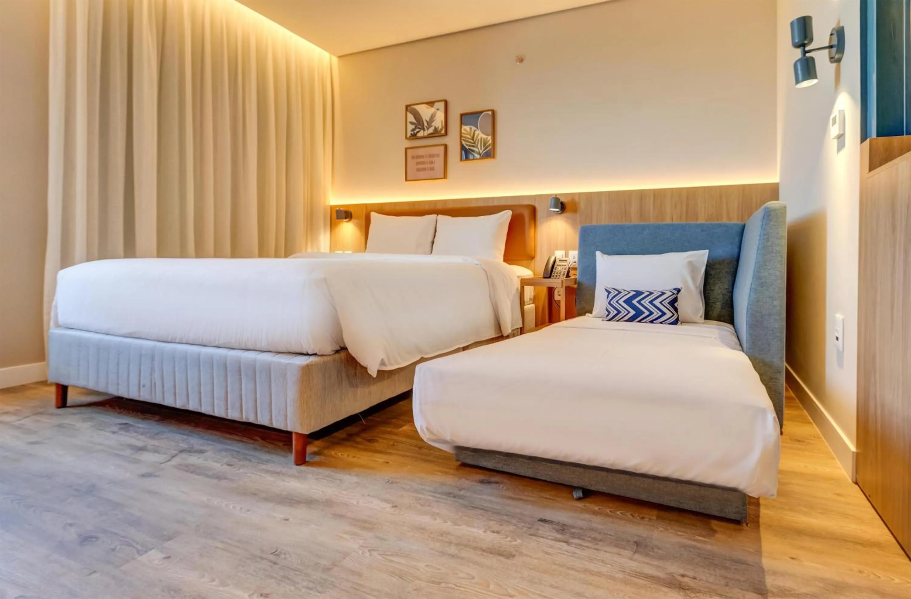 Bed in Hampton By Hilton Caraguatatuba Serramar
