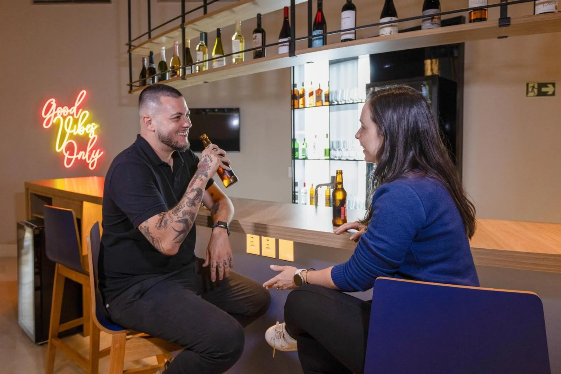 Lounge or bar in Hampton By Hilton Caraguatatuba Serramar