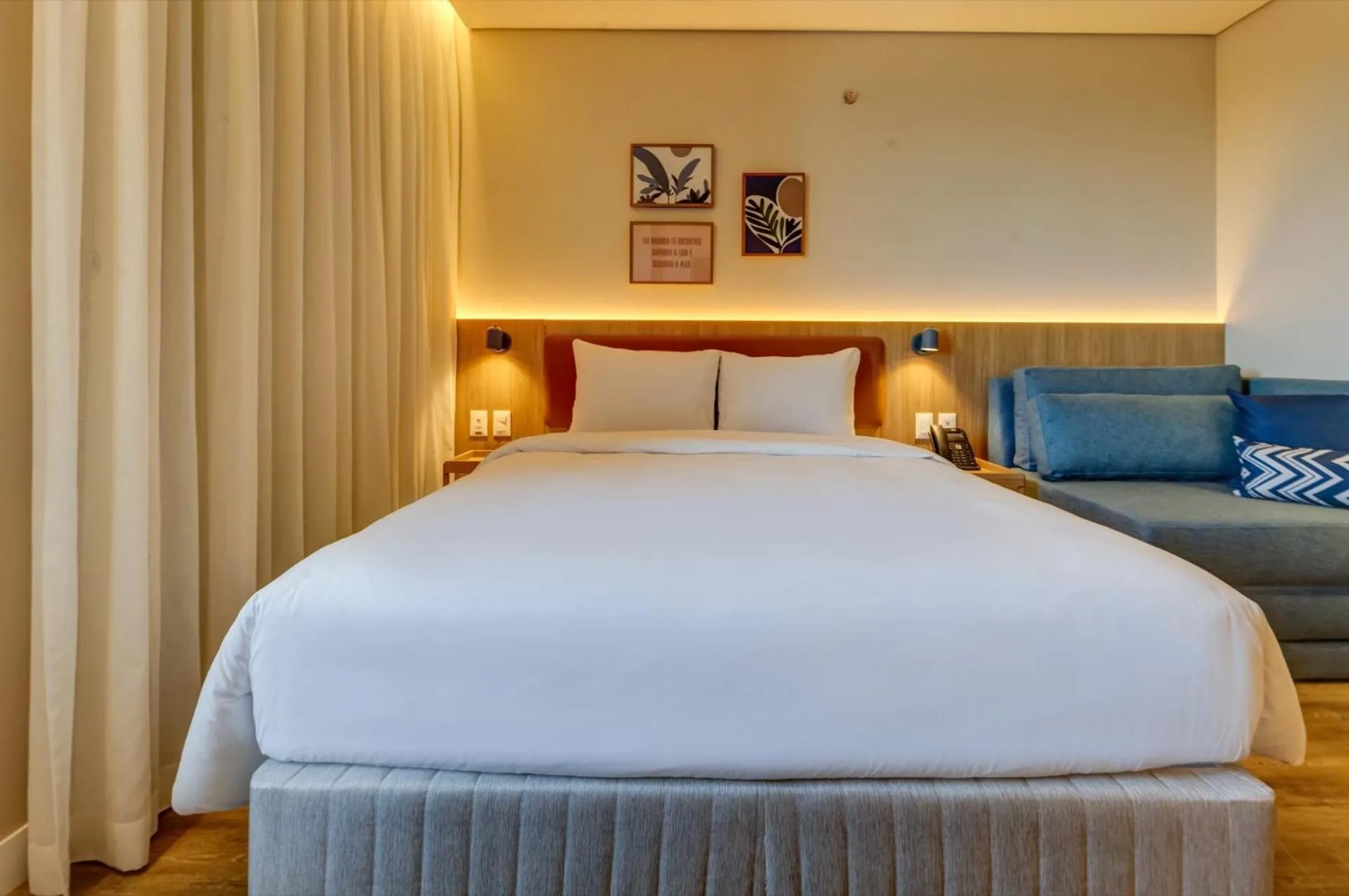 Bedroom, Bed in Hampton By Hilton Caraguatatuba Serramar