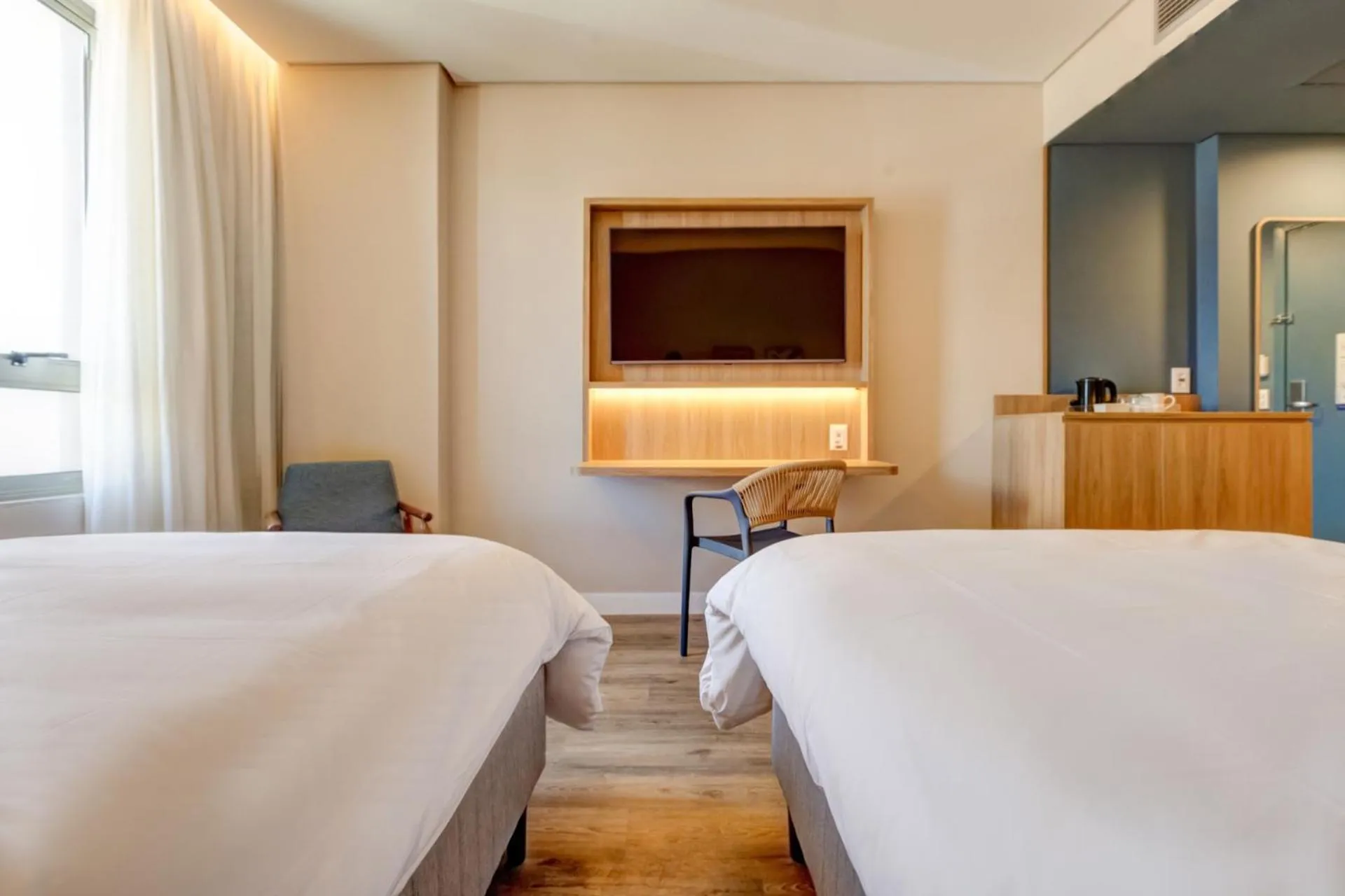 Bedroom, Bed in Hampton By Hilton Caraguatatuba Serramar