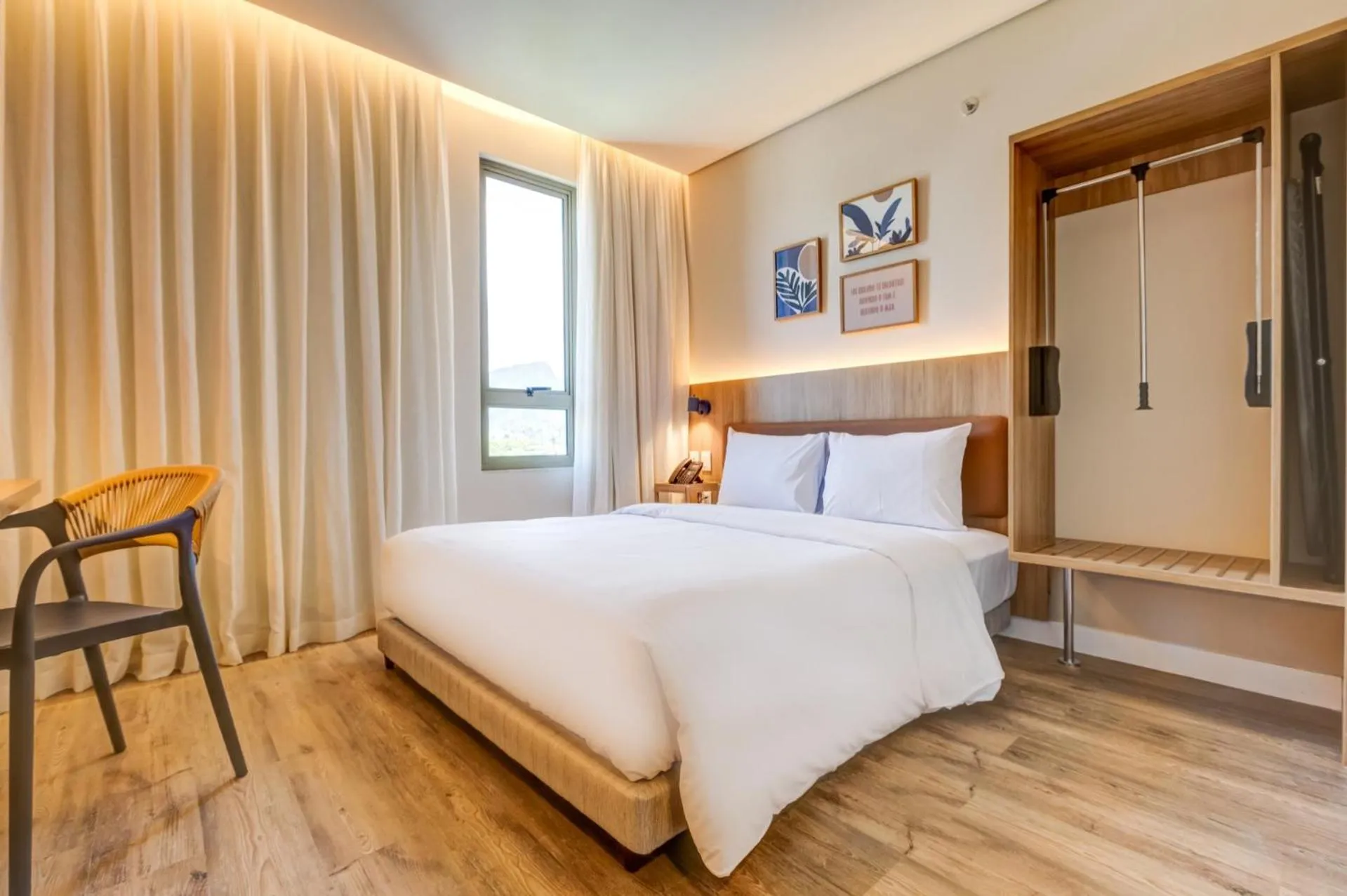 Bedroom, Bed in Hampton By Hilton Caraguatatuba Serramar