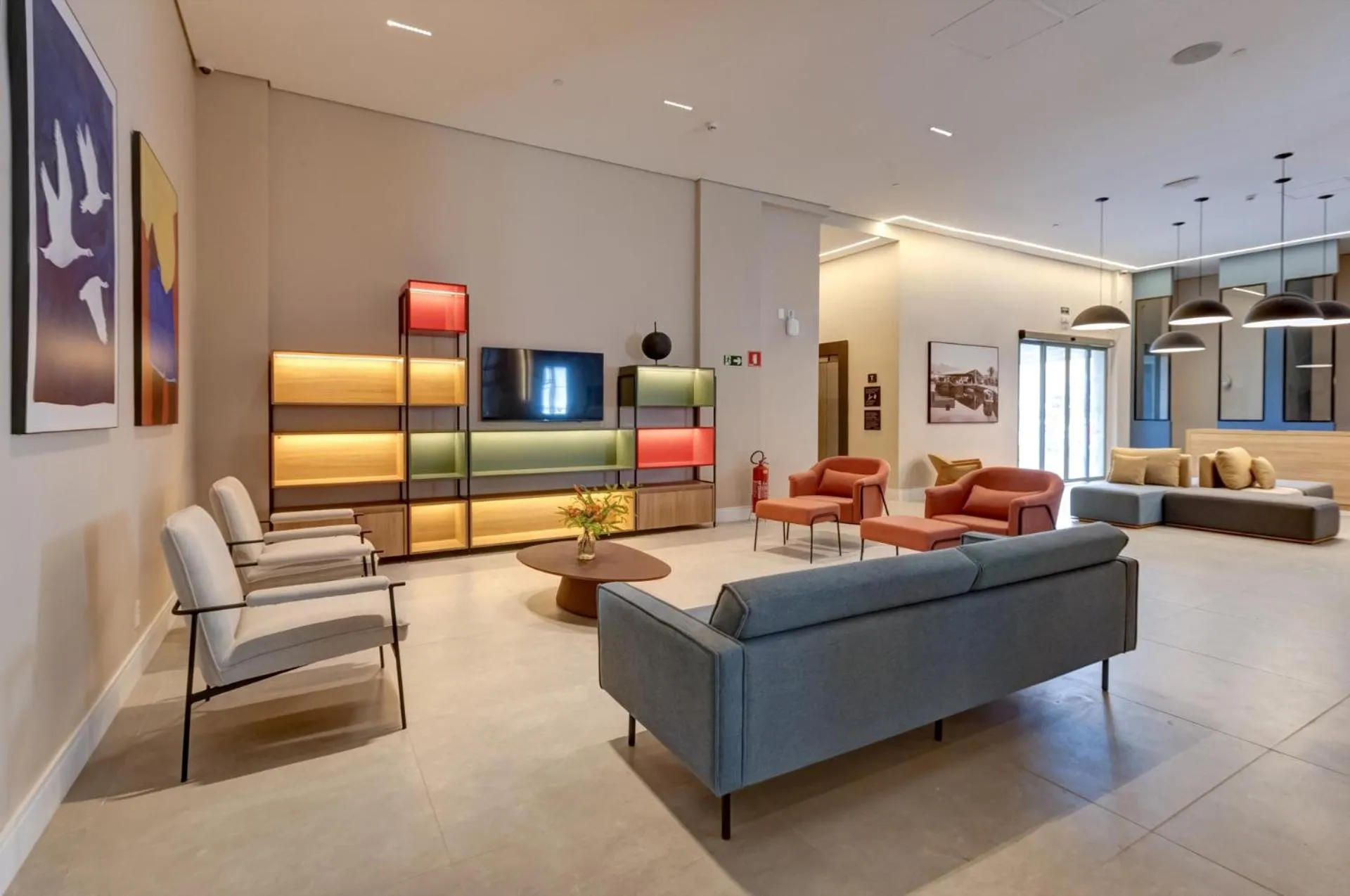 Living room in Hampton By Hilton Caraguatatuba Serramar