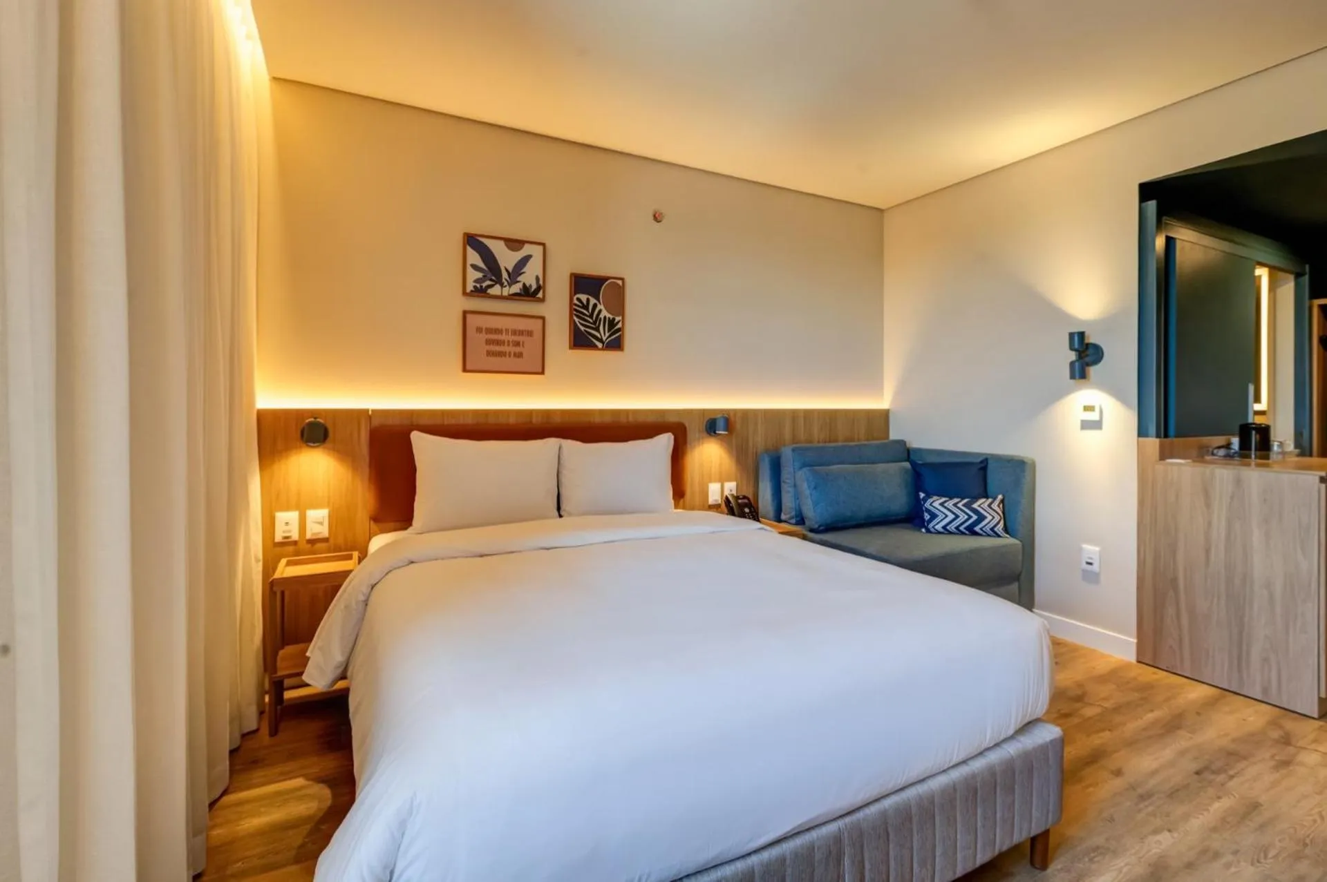 Bedroom, Bed in Hampton By Hilton Caraguatatuba Serramar