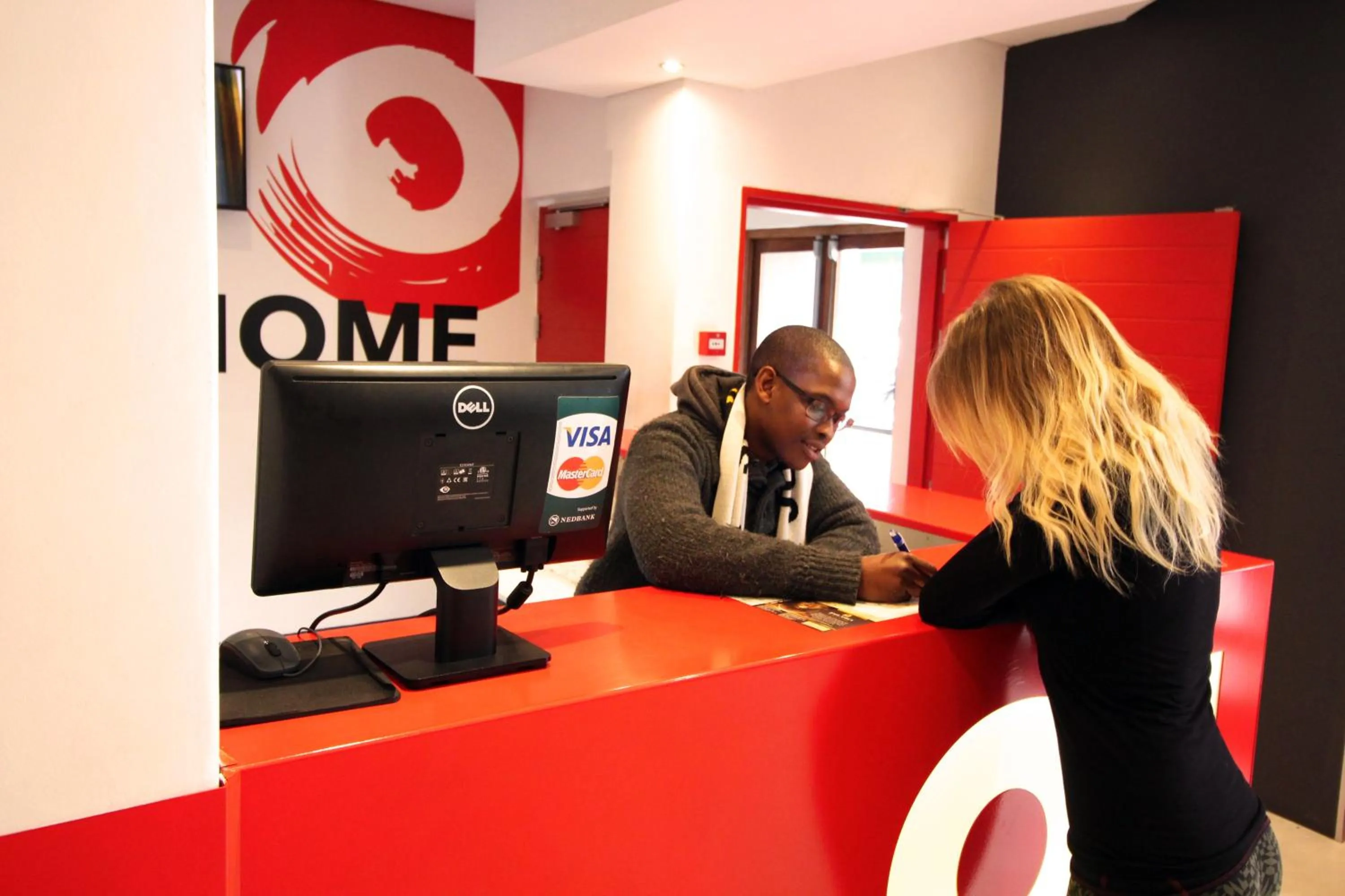 Staff in 91 Loop Boutique Hostel