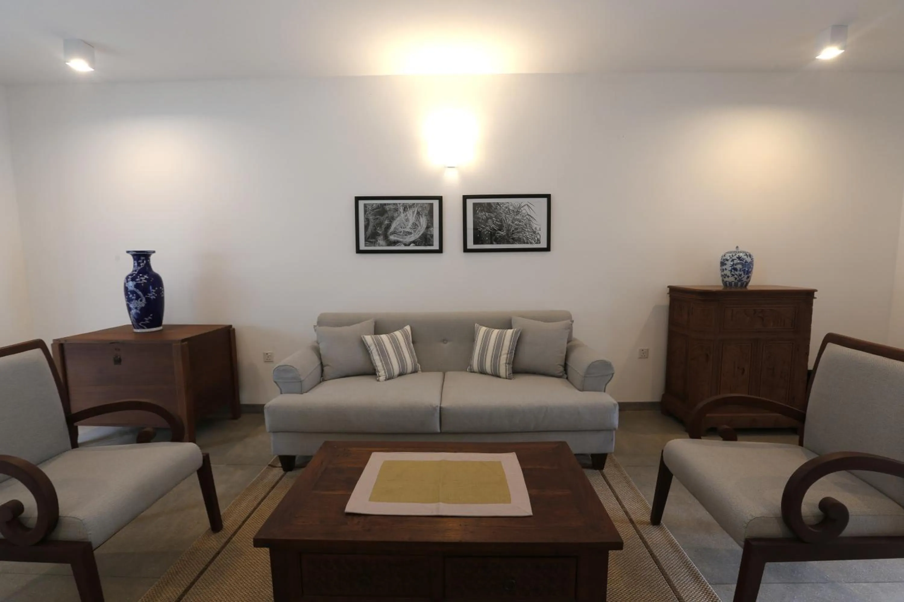 Seating area in The Beach Boutique