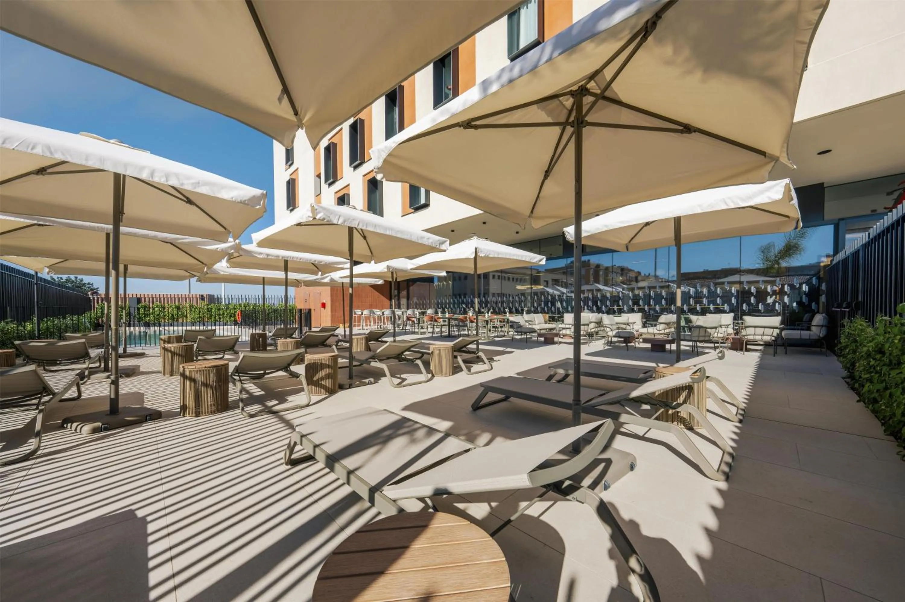 Pool view in Hampton By Hilton Alicante Airport