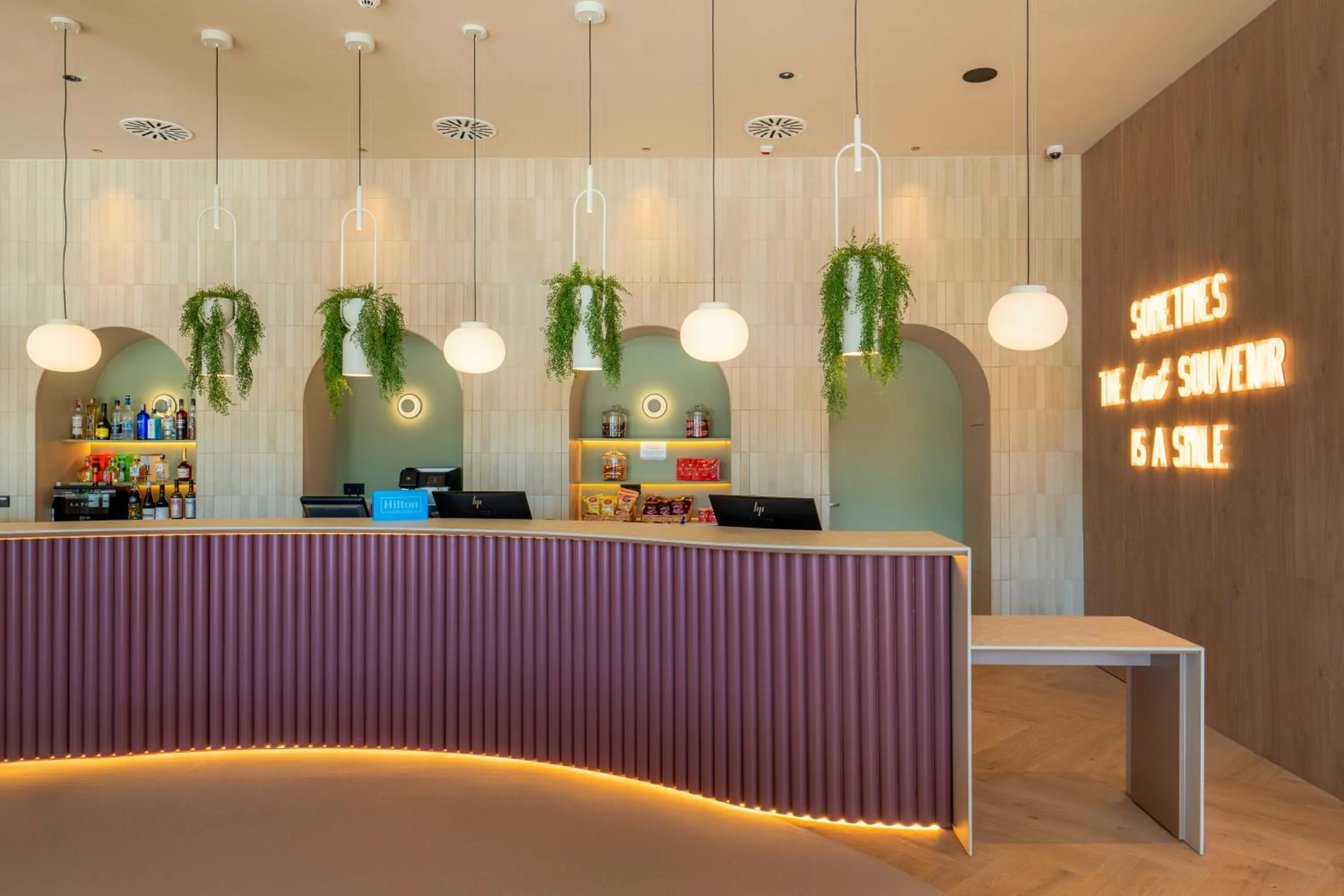 Lobby or reception in Hampton By Hilton Alicante Airport
