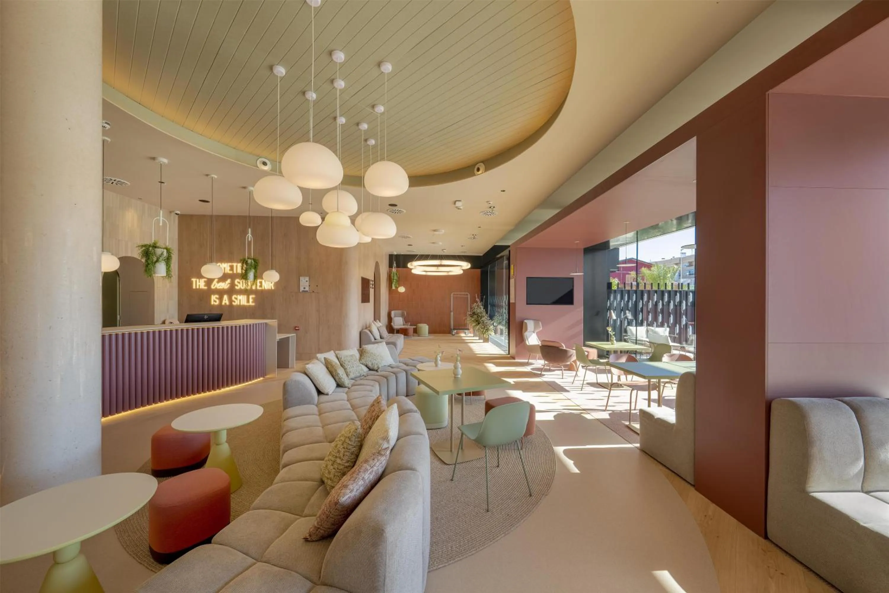 Lobby or reception in Hampton By Hilton Alicante Airport