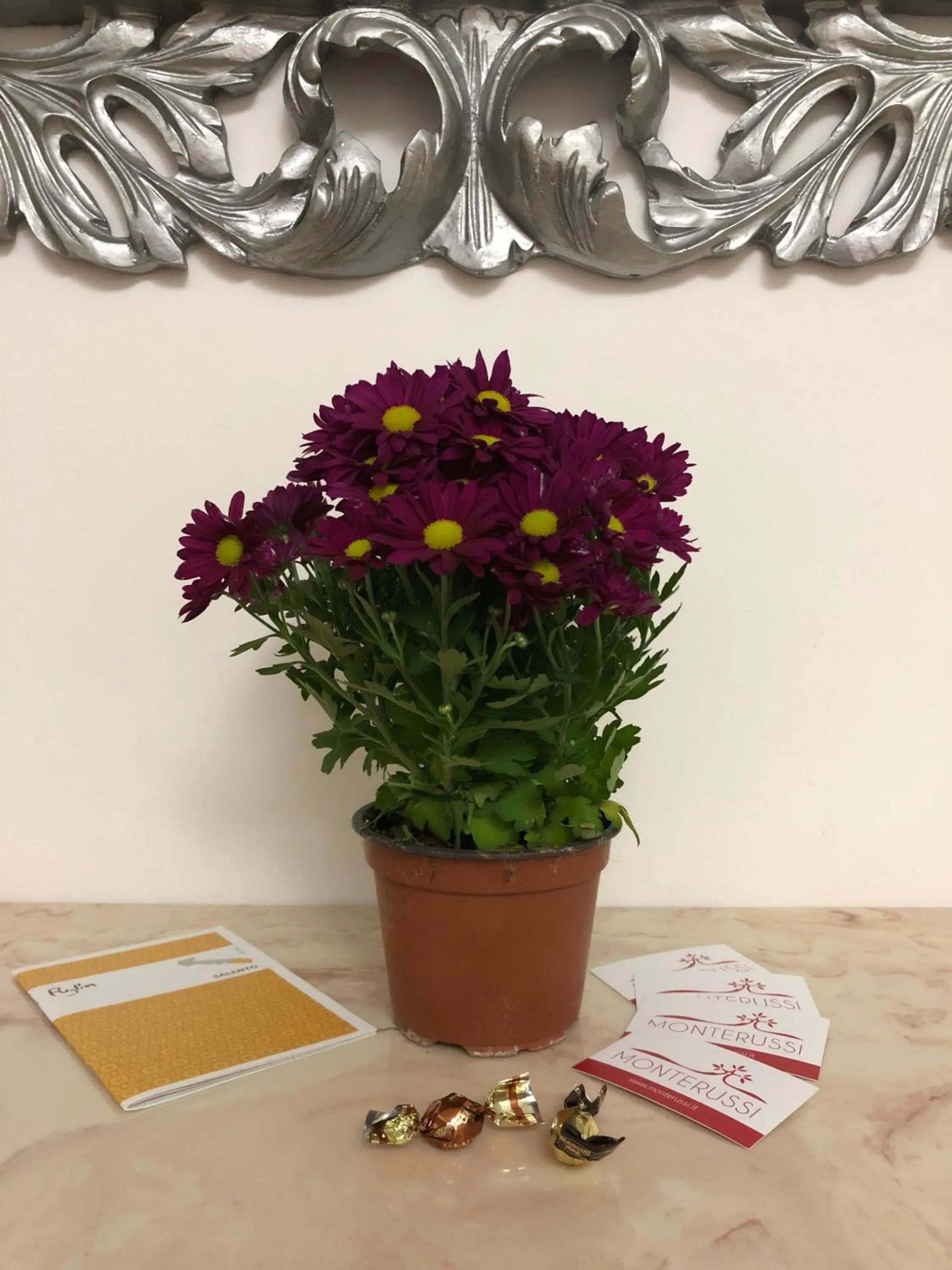 Decorative detail in Monterussi Bed and Breakfast