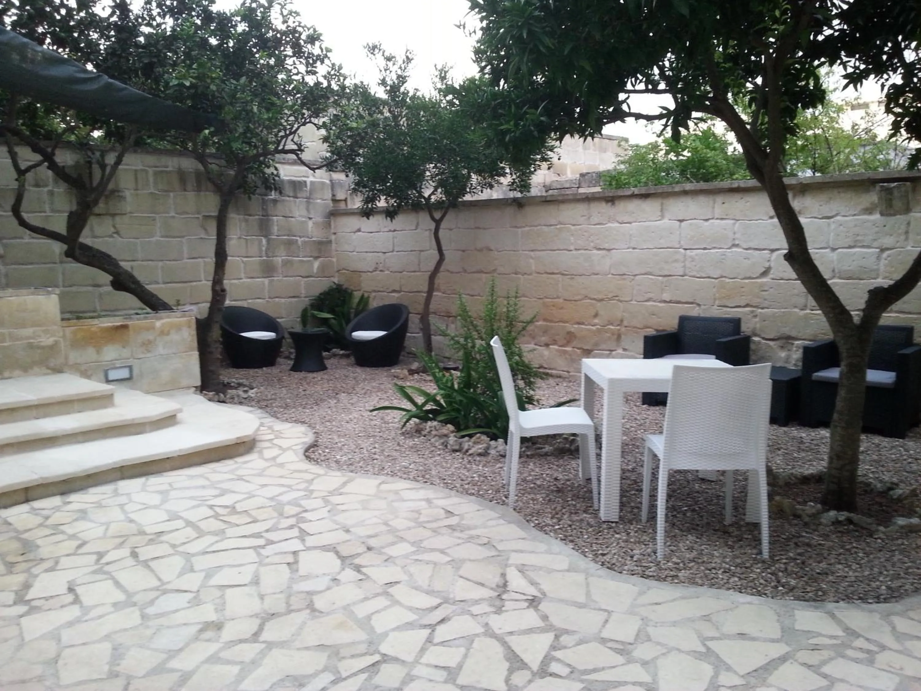 Garden in Monterussi Bed and Breakfast