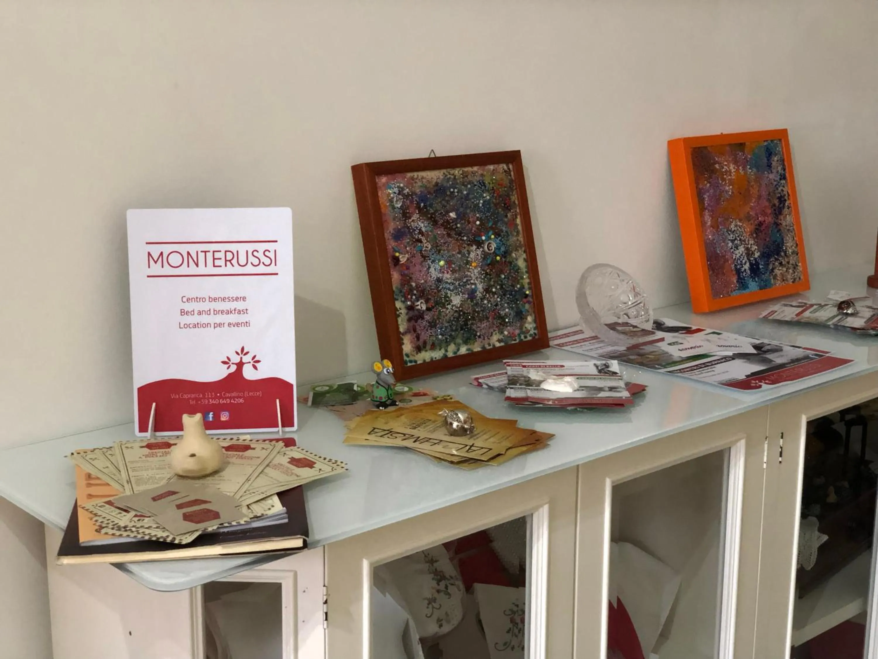 Property building in Monterussi Bed and Breakfast