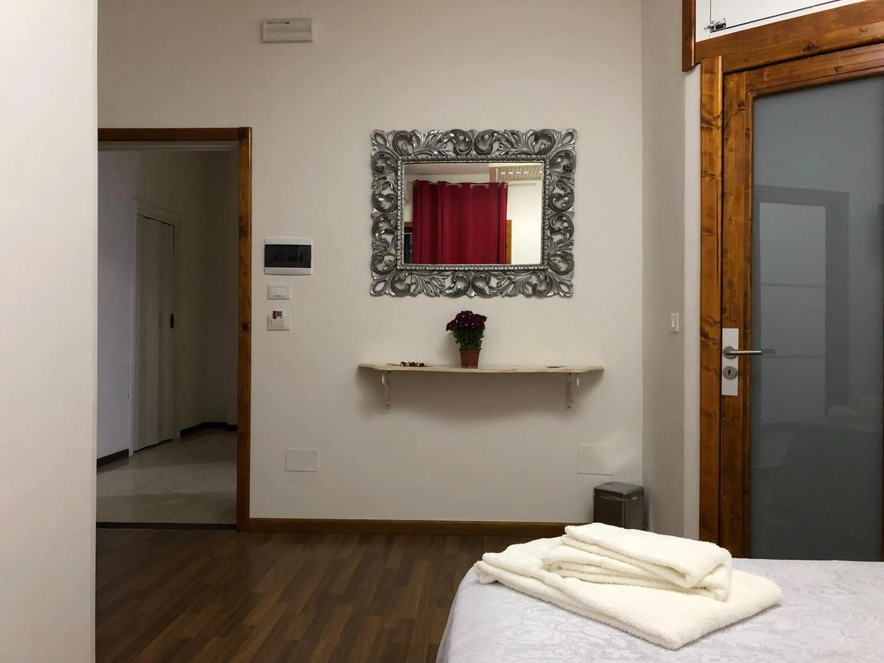 Decorative detail, Bed in Monterussi Bed and Breakfast