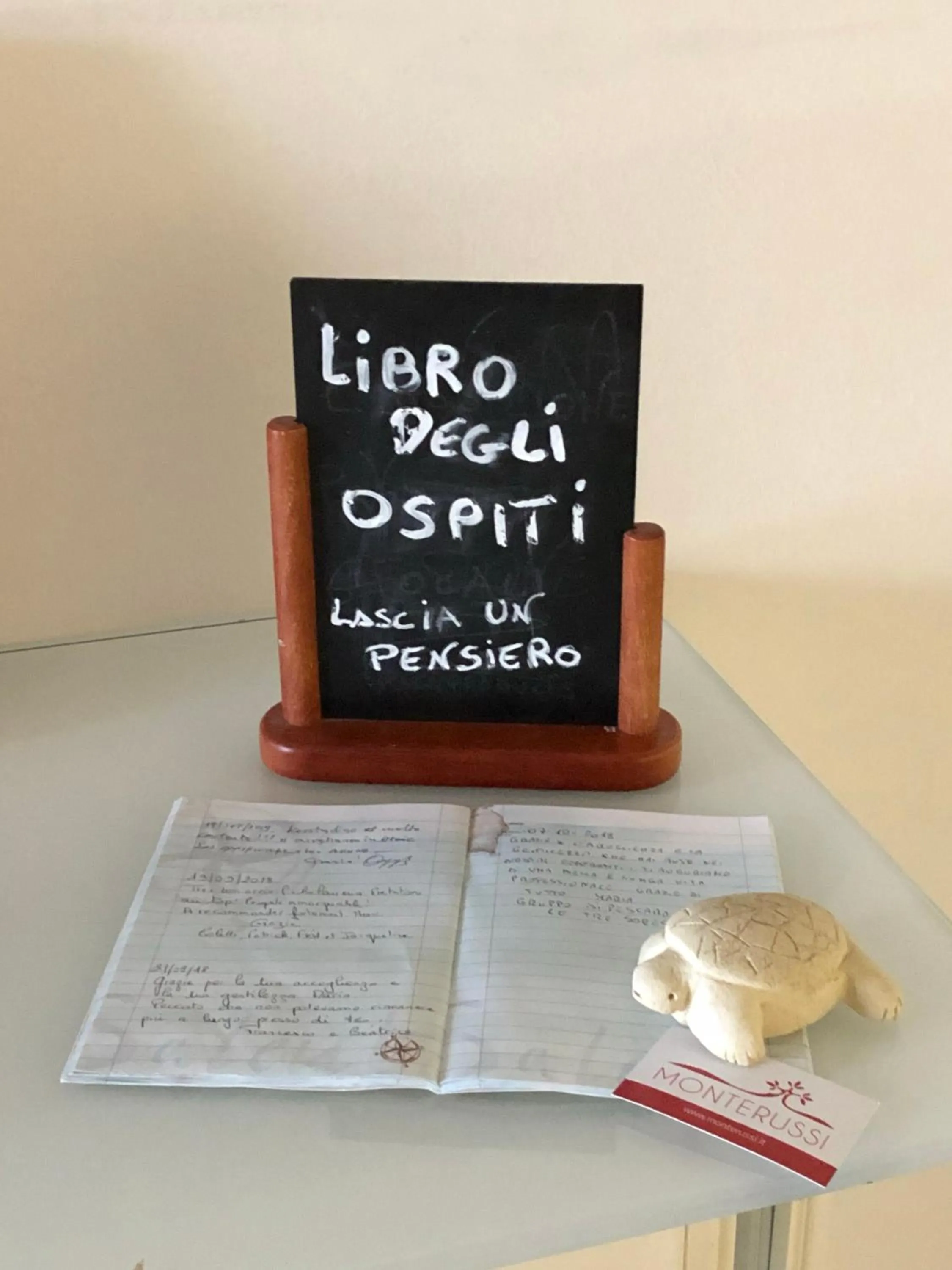 Property building in Monterussi Bed and Breakfast