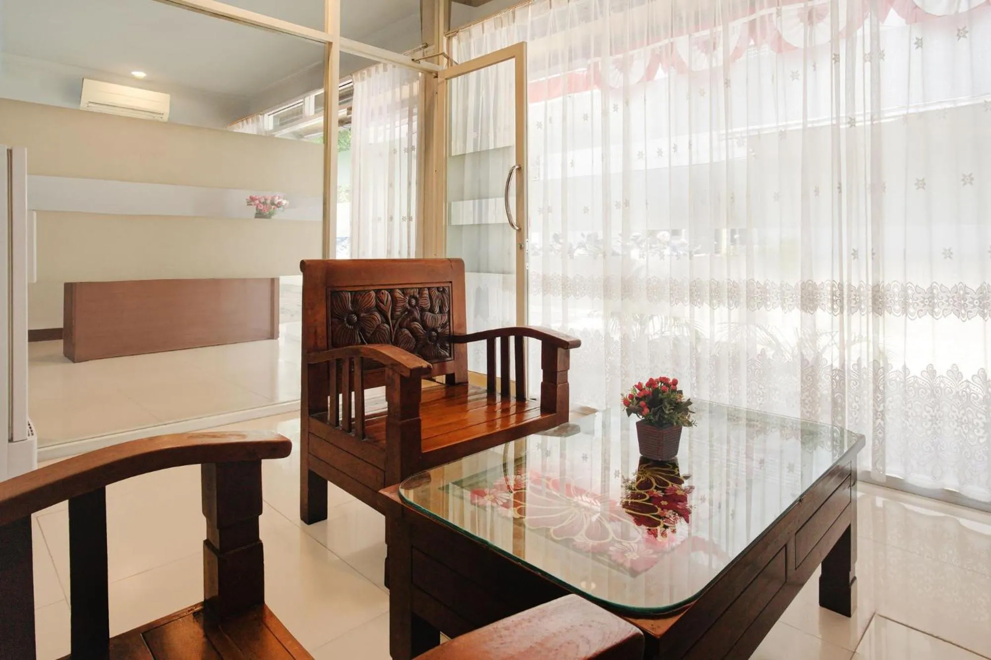 Seating area in Hotel O Palembang near Palembang Indah Mall formerly Hotel Relasi