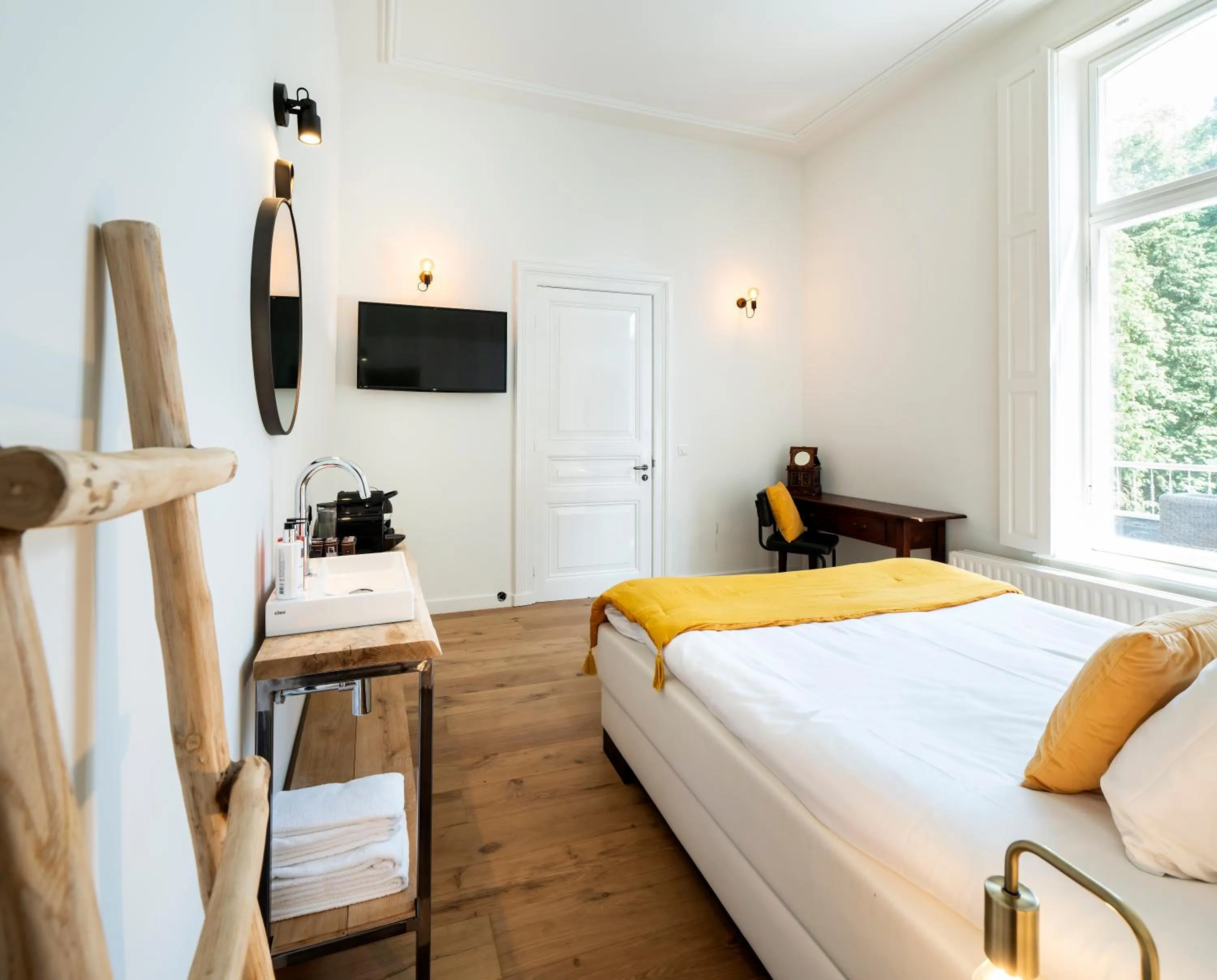 TV and multimedia, Bed in Villa Polder