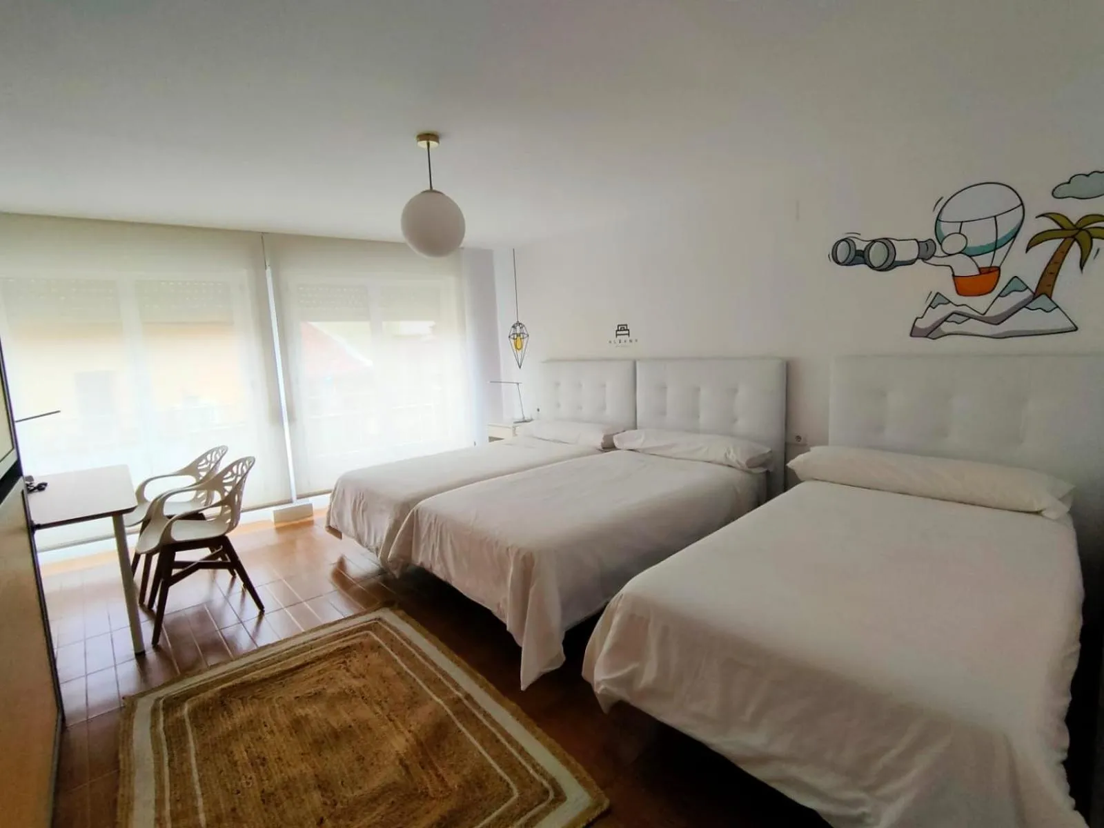 Bed in Hostal Pozo