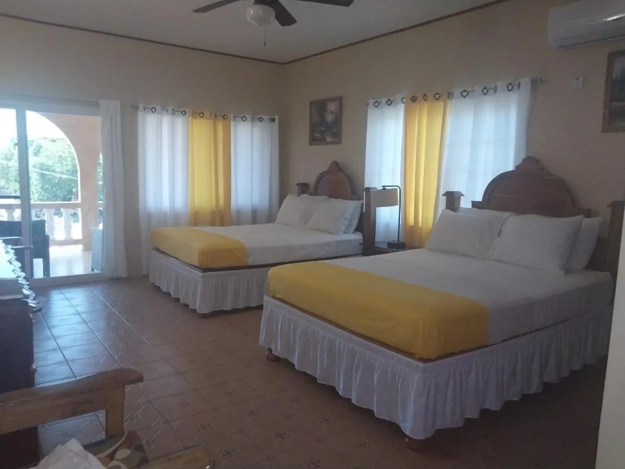 Bed in Brytan Villa