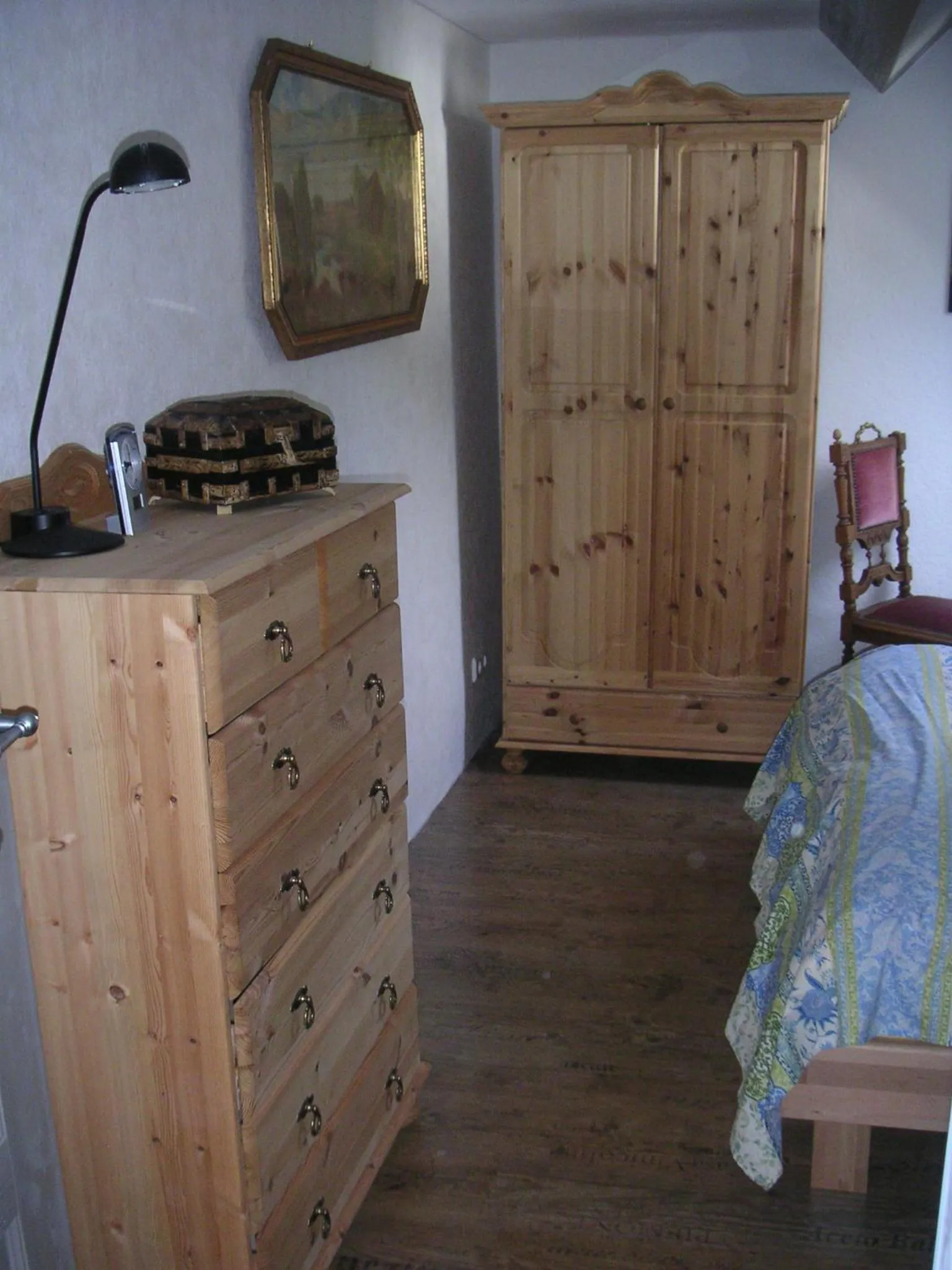Decorative detail, Bed in Hammerschloss Unterklingensporn