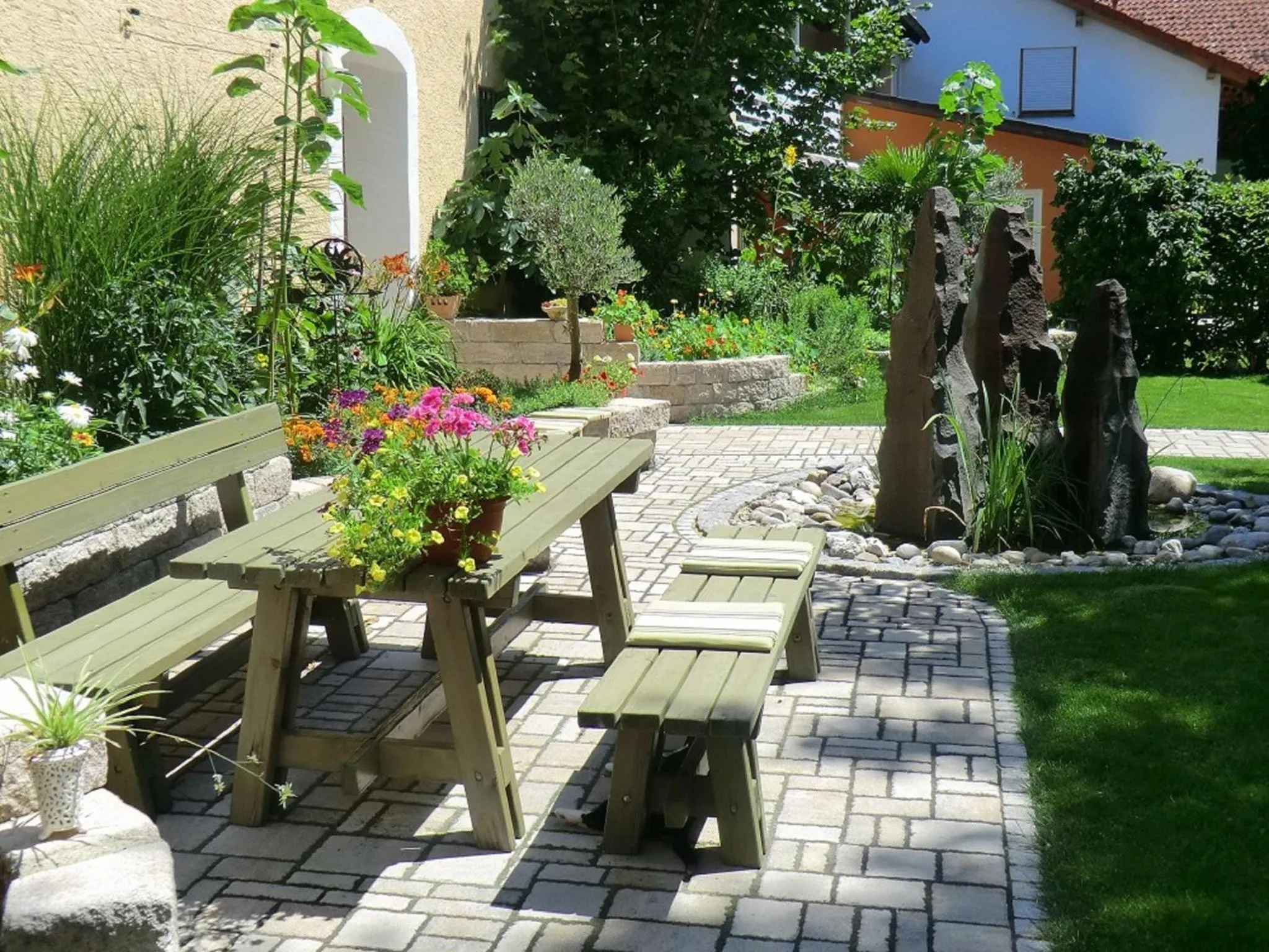 Garden in Pension Carlbauer